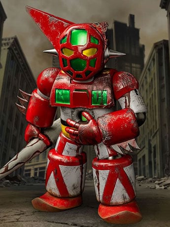 Shin Getter Robo vs Neo Getter Robo Chibi Creature First Getter Robo-1 (The Final Battle in New York) Figure Gallery Image 2