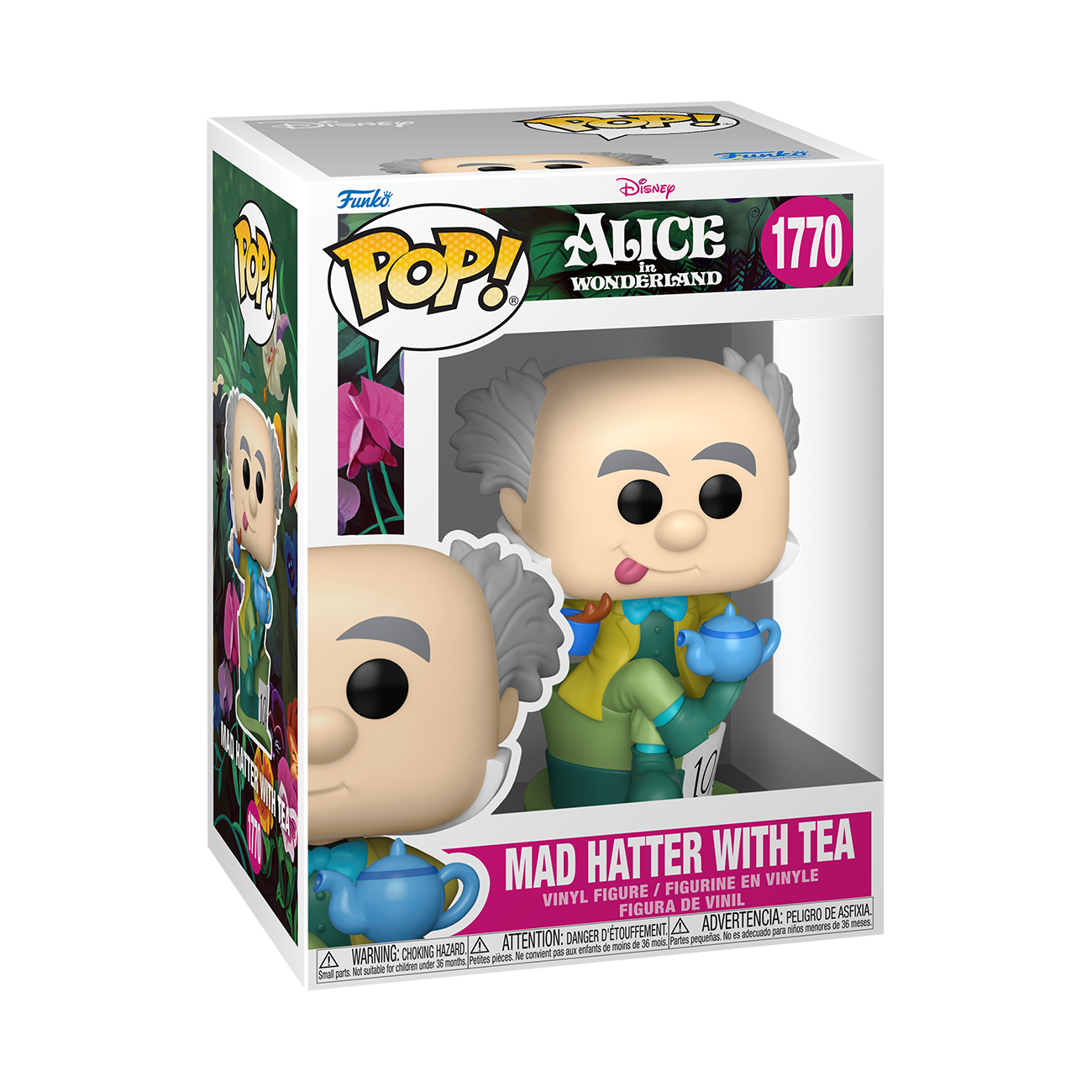 Alice in Wonderland Pop! #1770 Mad Hatter with Tea Gallery Image 3