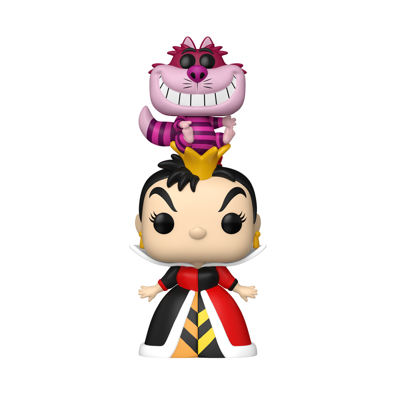 Alice in Wonderland Pop! Premium #1771 Queen of Hearts with Cheshire Cat Gallery Image 4
