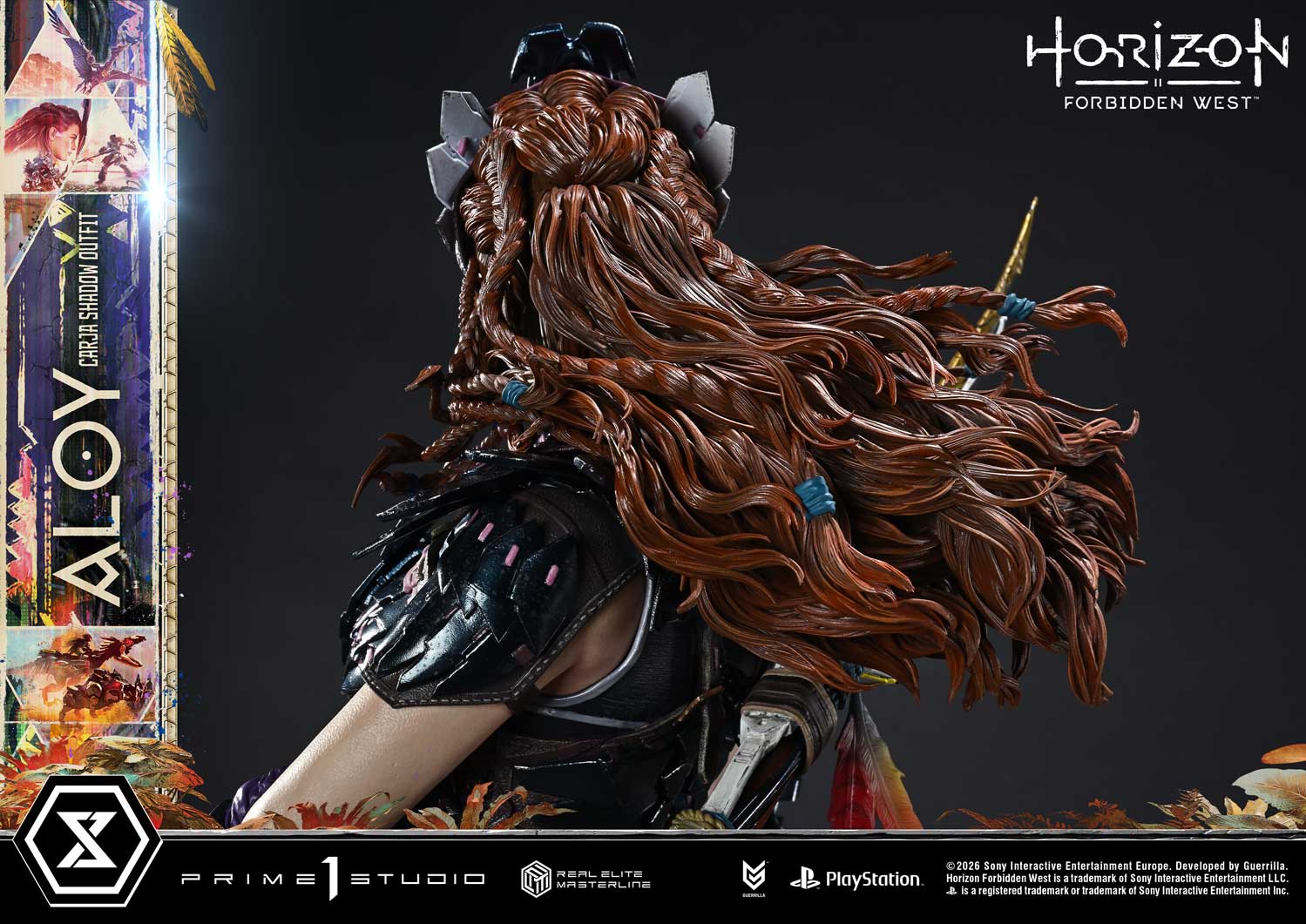 Horizon: Forbidden West Real Elite Masterline Aloy (Carja Shadow Outfit) 1/3 Scale Statue Gallery Image 20