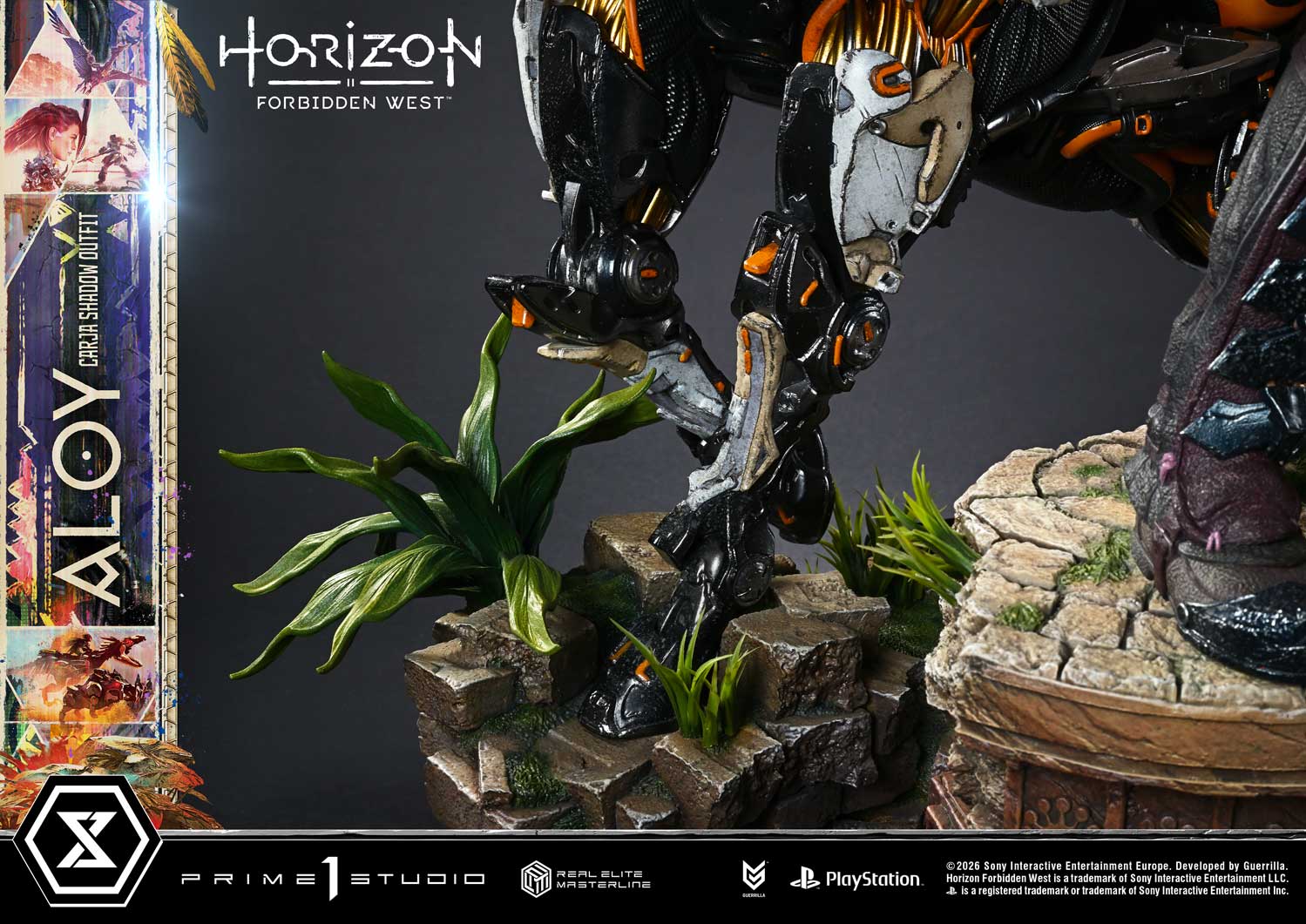 Horizon: Forbidden West Real Elite Masterline Aloy (Carja Shadow Outfit) 1/3 Scale Statue Gallery Image 26