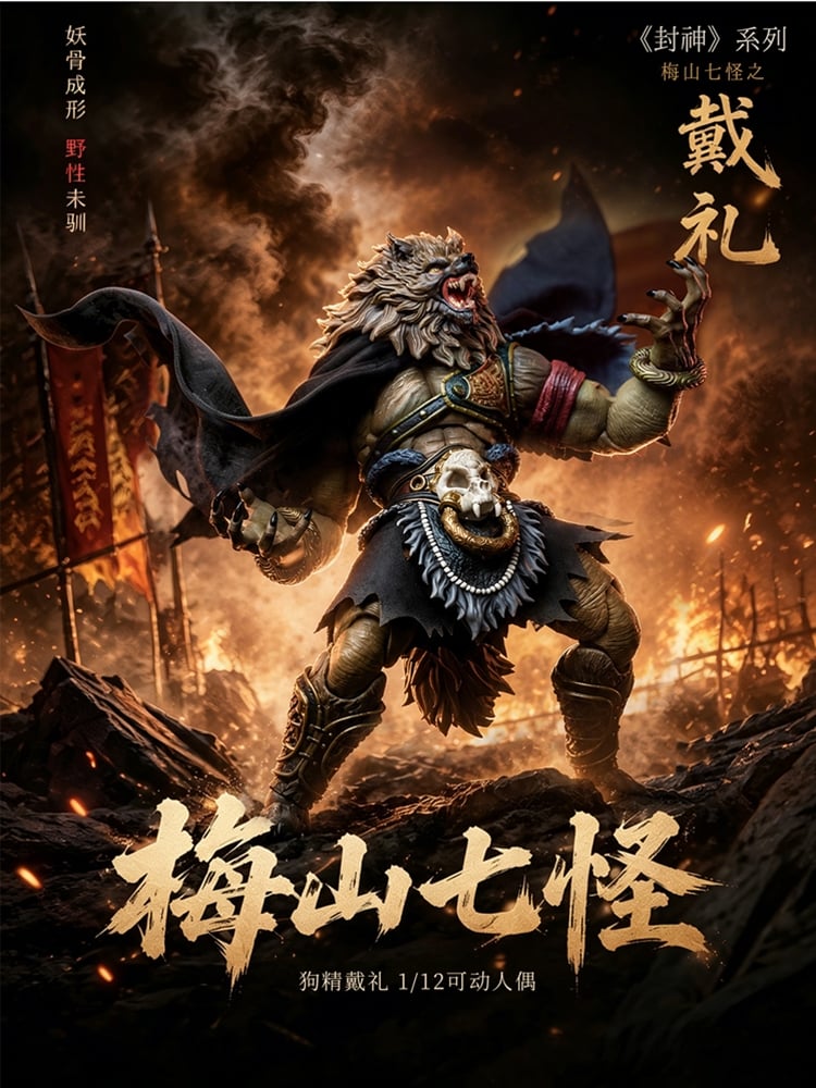 The Investiture of the Gods Dai Li (Standard Edition) 1/12 Scale Action Figure (With Bonus) Gallery Image 7
