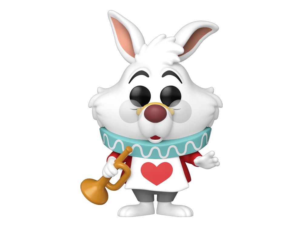 Alice in Wonderland Pop! #1772 White Rabbit with Horn Gallery Image 1
