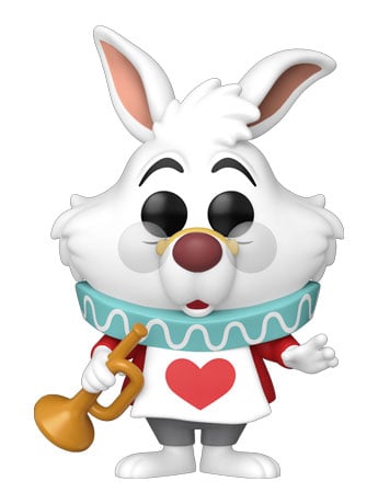 Alice in Wonderland Pop! #1772 White Rabbit with Horn Gallery Image 2