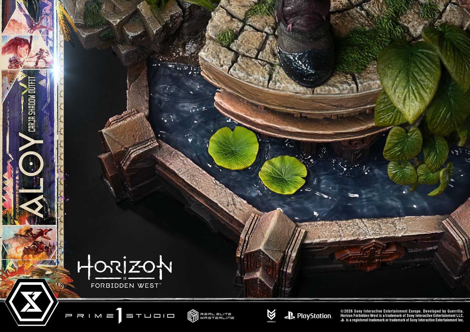 Horizon: Forbidden West Real Elite Masterline Aloy (Carja Shadow Outfit) (Deluxe Bonus Ver.) 1/3 Scale Limited Edition Statue Gallery Image 59