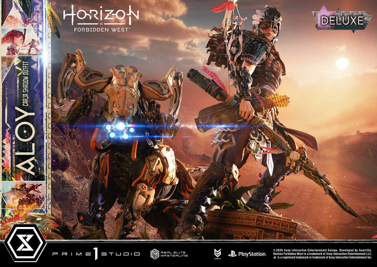 Horizon: Forbidden West Real Elite Masterline Aloy (Carja Shadow Outfit) (Deluxe Bonus Ver.) 1/3 Scale Limited Edition Statue Gallery Image 26