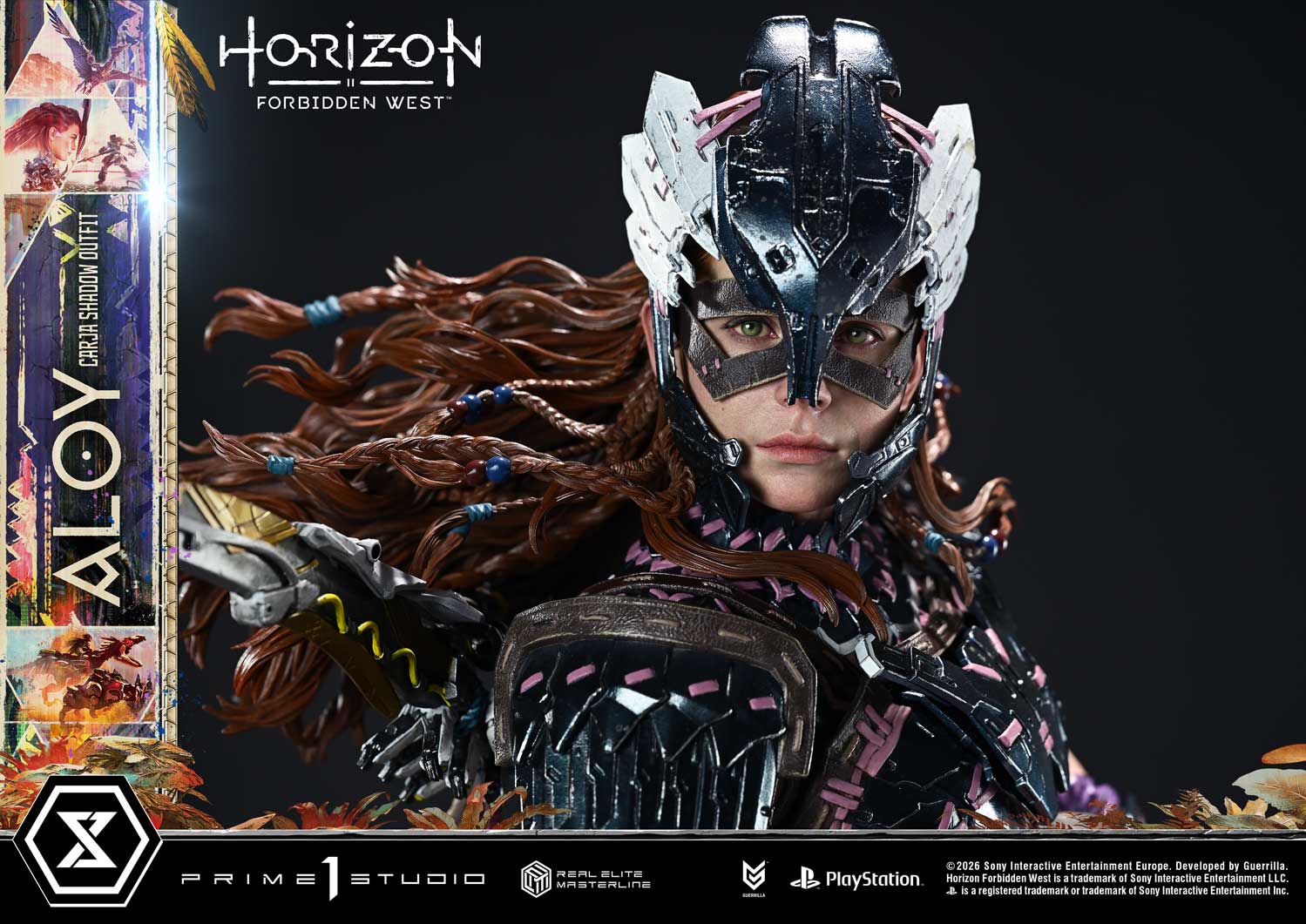 Horizon: Forbidden West Real Elite Masterline Aloy (Carja Shadow Outfit) (Deluxe Bonus Ver.) 1/3 Scale Limited Edition Statue Gallery Image 42