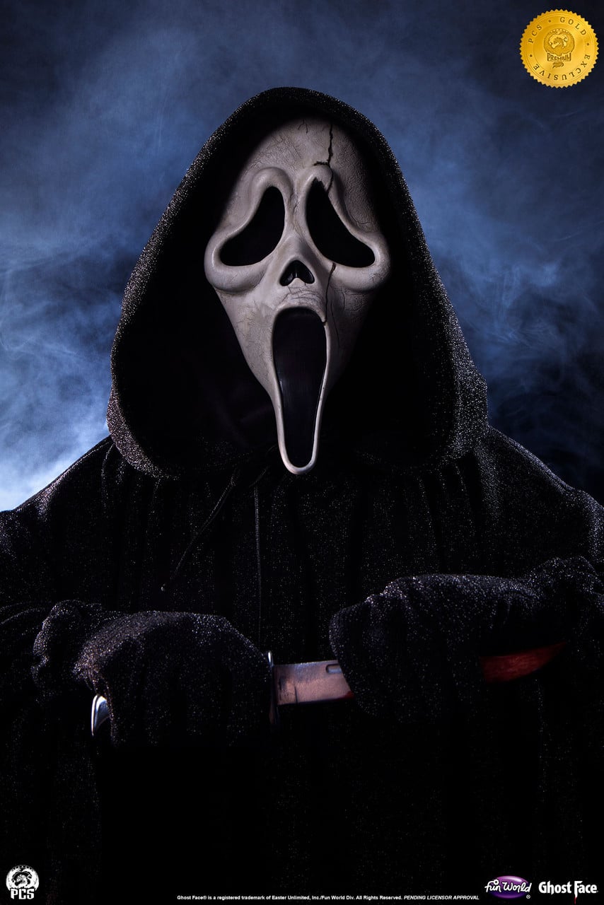 Ghost Face Elite Series Gold EX Edition 1/2 Scale Statue Gallery Image 12