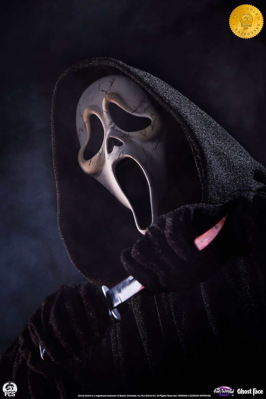 Ghost Face Elite Series Gold EX Edition 1/2 Scale Statue Gallery Image 6