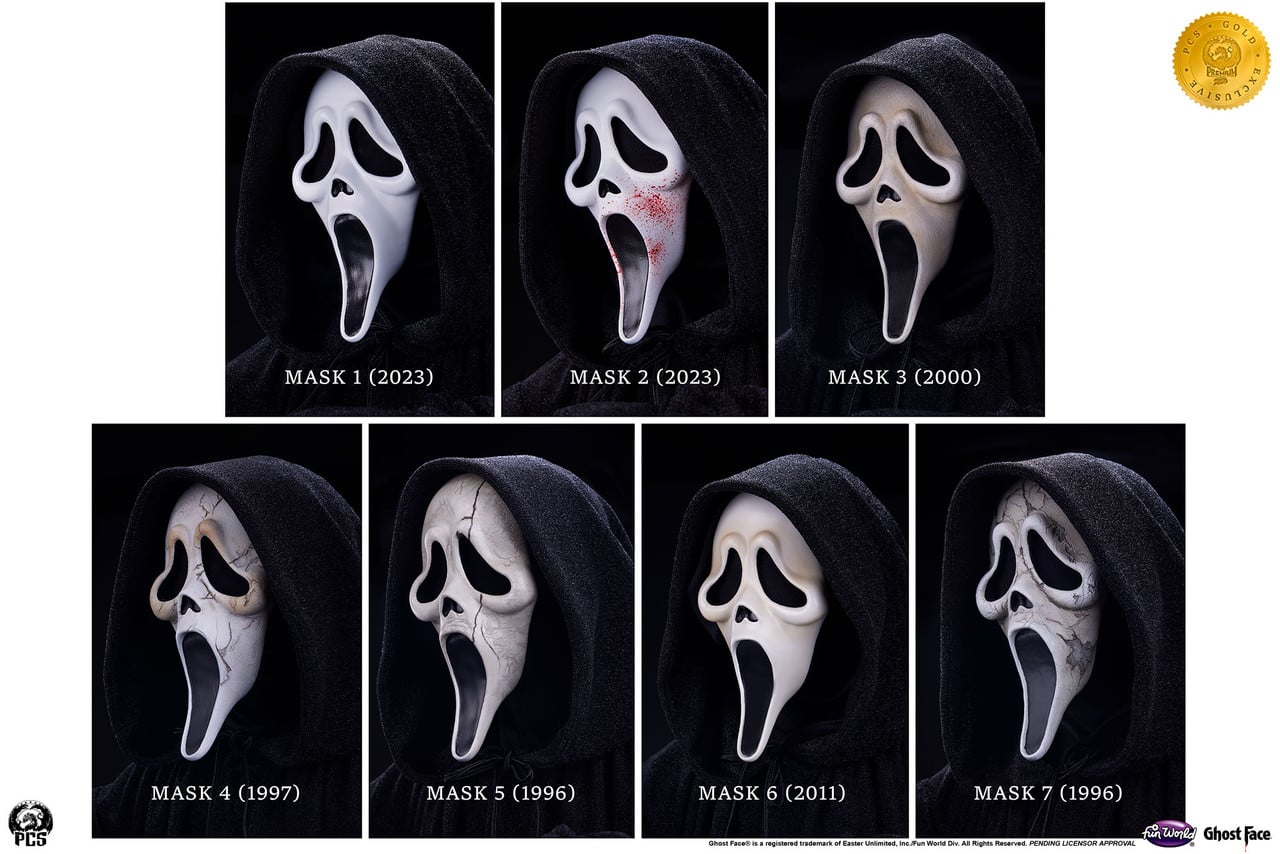 Ghost Face Elite Series Gold EX Edition 1/2 Scale Statue Gallery Image 33