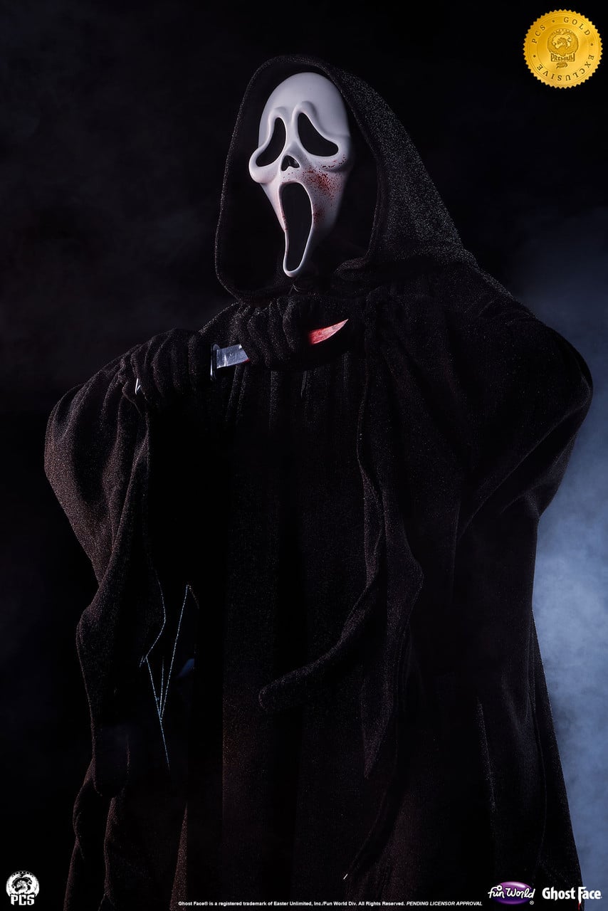 Ghost Face Elite Series Gold EX Edition 1/2 Scale Statue Gallery Image 7