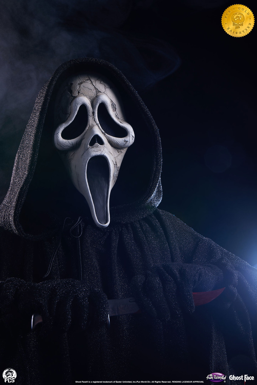 Ghost Face Elite Series Gold EX Edition 1/2 Scale Statue Gallery Image 14