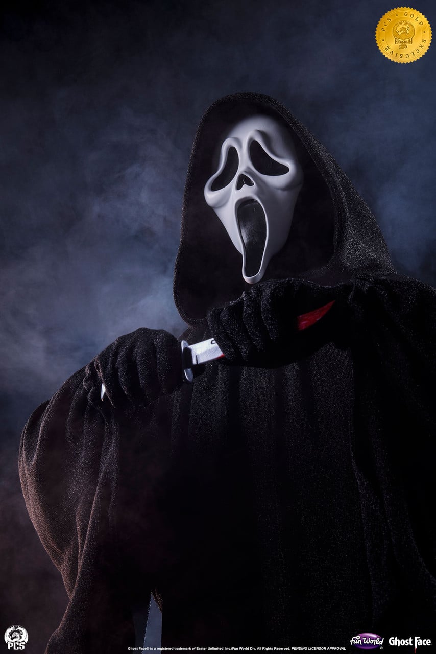 Ghost Face Elite Series Gold EX Edition 1/2 Scale Statue Gallery Image 8