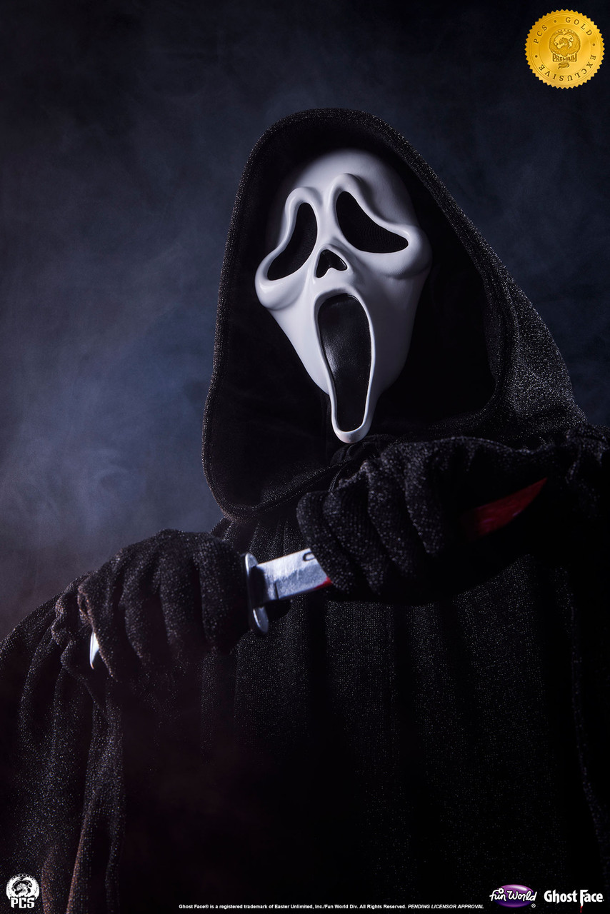 Ghost Face Elite Series Gold EX Edition 1/2 Scale Statue Gallery Image 4