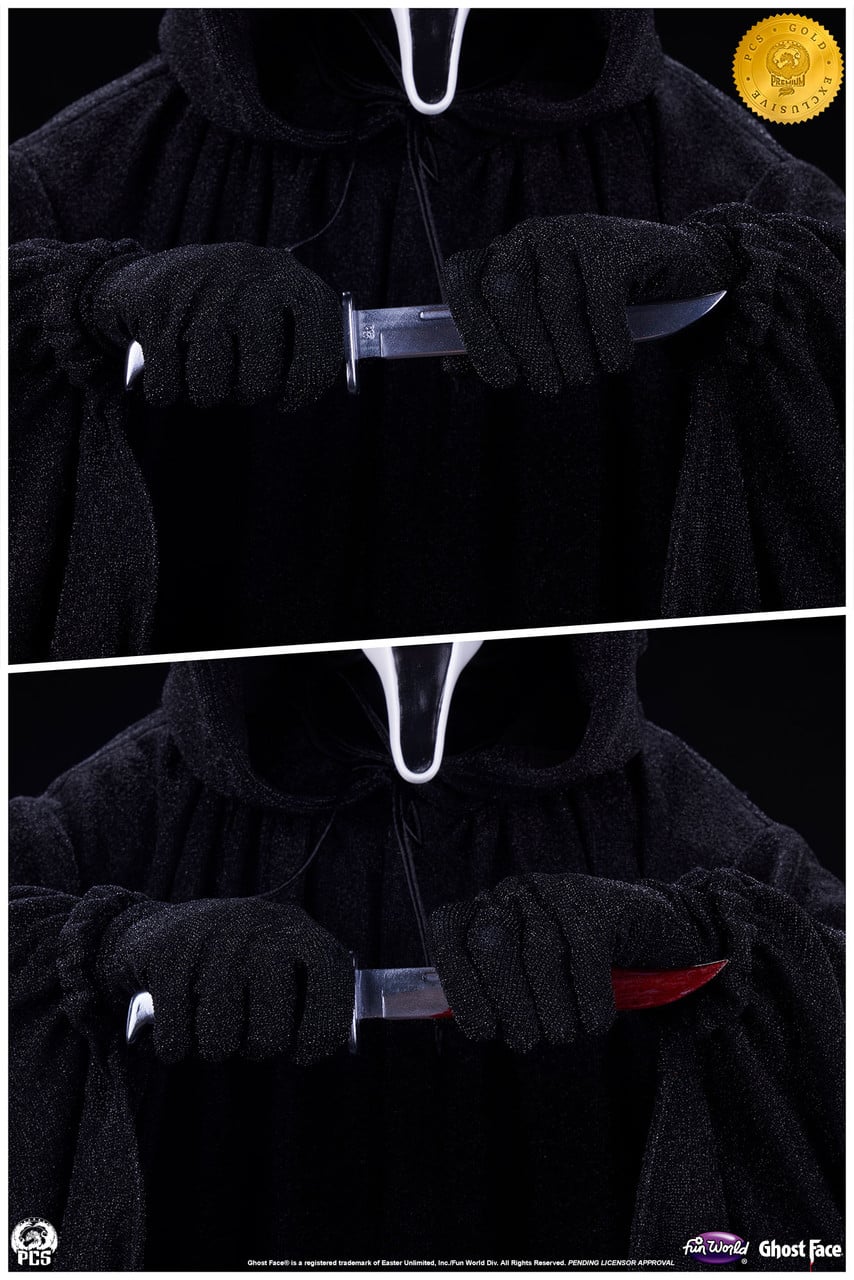 Ghost Face Elite Series Gold EX Edition 1/2 Scale Statue Gallery Image 26