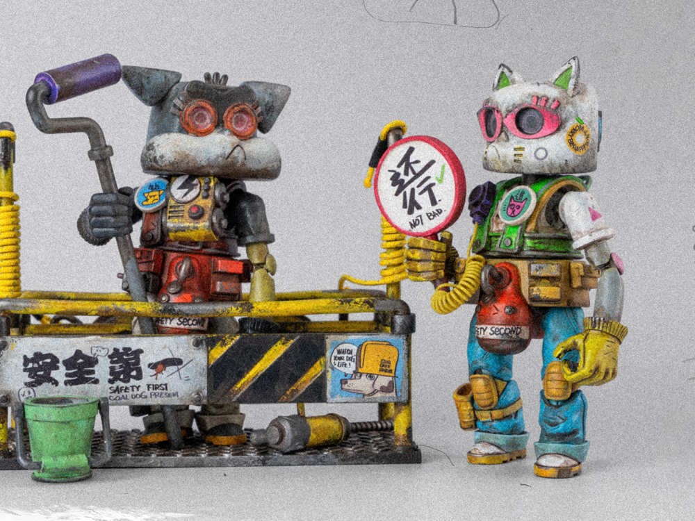 Steel Cake Series Roo & Bow Action Figure Set Gallery Image 1