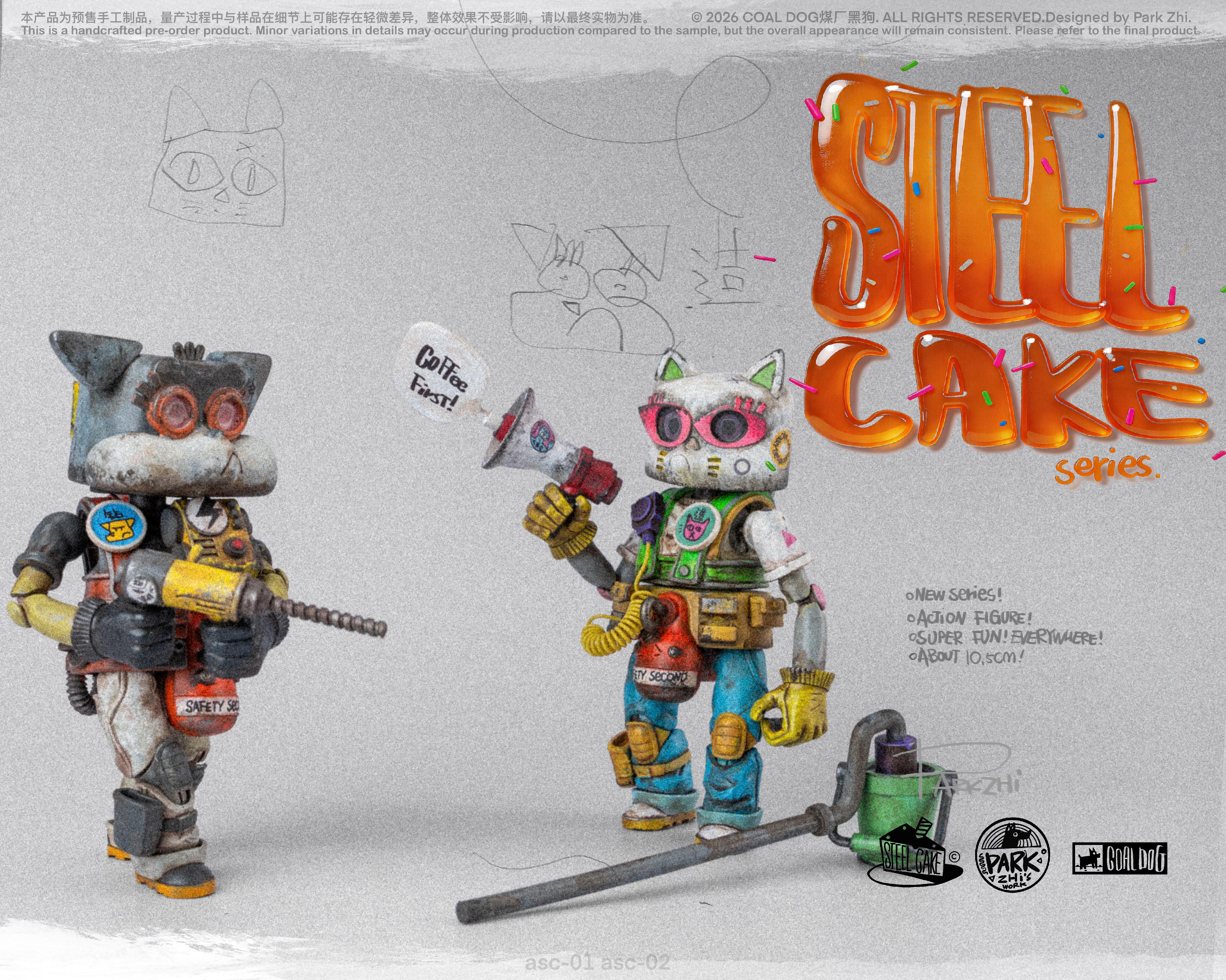 Steel Cake Series Roo & Bow Action Figure Set Gallery Image 6