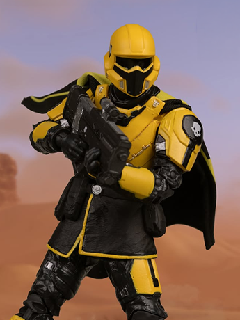 Helldivers 2 McFarlane Gaming Edition T4-40 Gold Eagle Action Figure Gallery Image 2