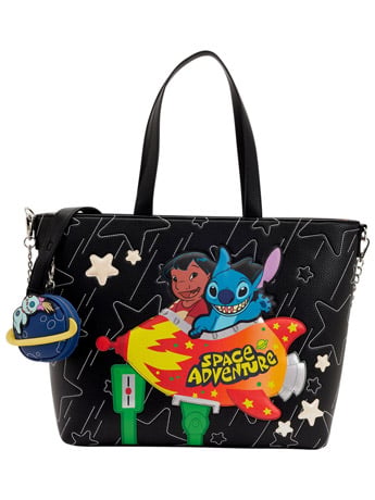 Image of Lilo & Stitch Space Adventure Crossbody Tote