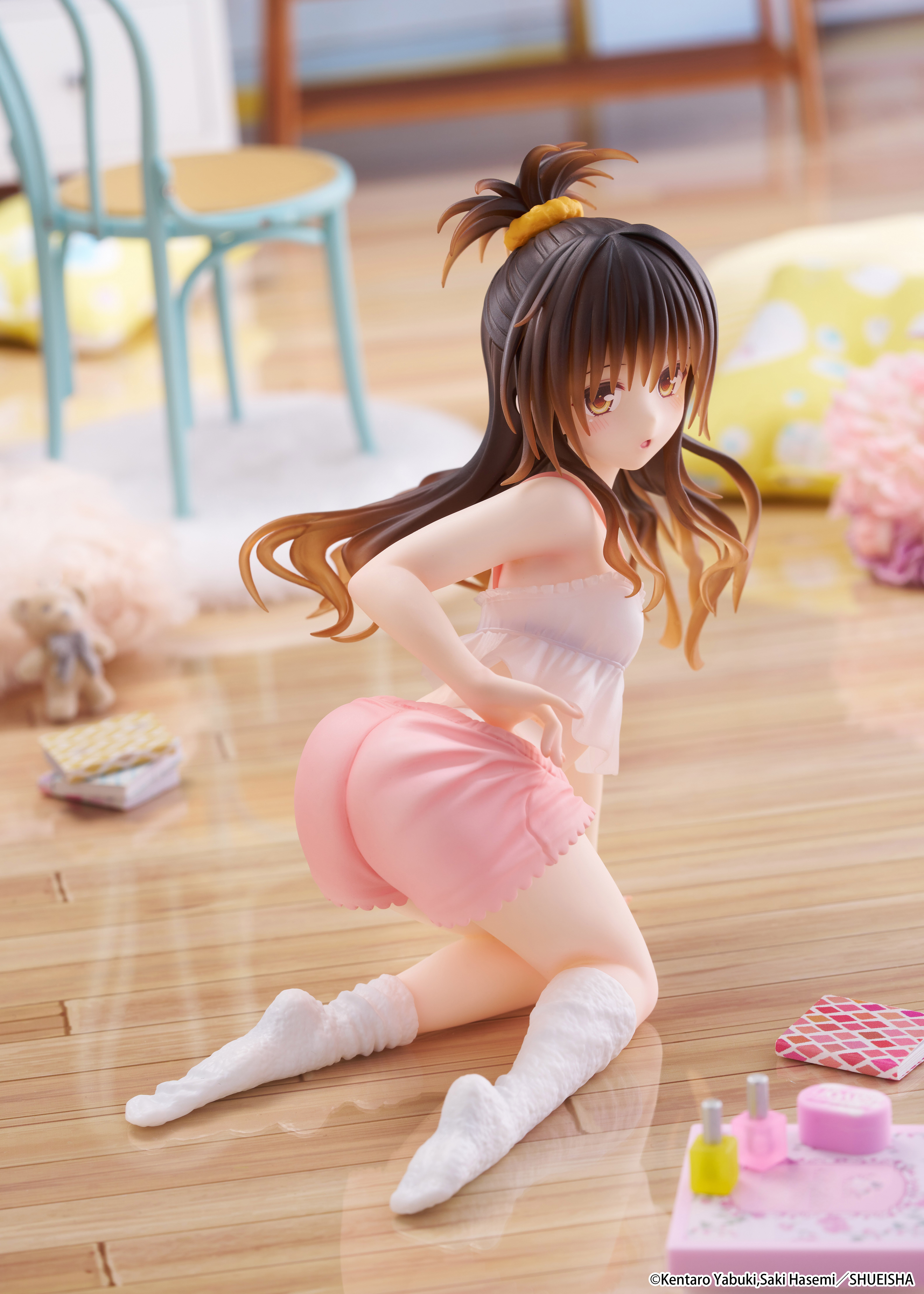 To Love-Ru Darkness Desktop Cute Mikan Yuki (Roomwear Ver.) Figure Gallery Image 4