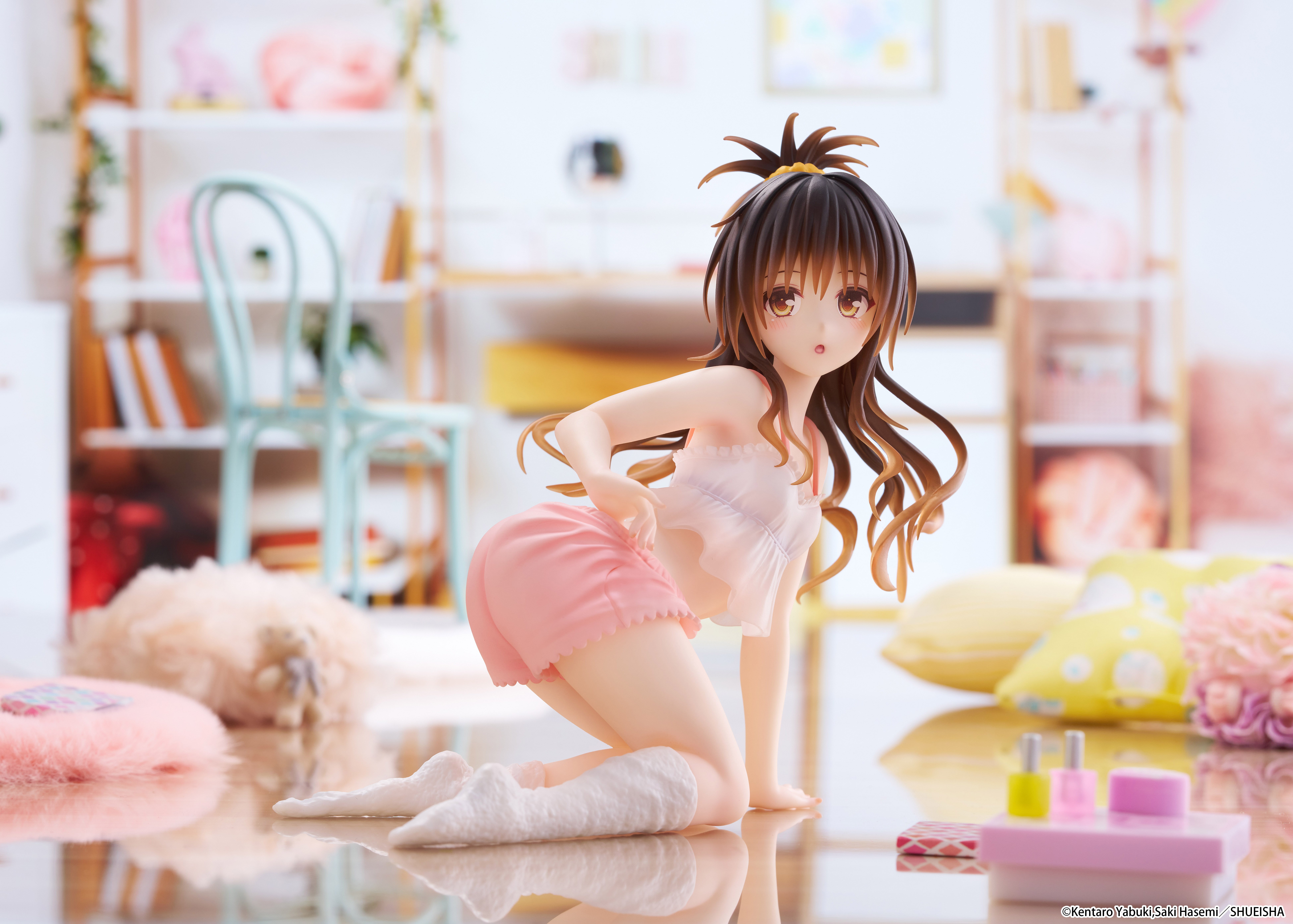 To Love-Ru Darkness Desktop Cute Mikan Yuki (Roomwear Ver.) Figure Gallery Image 5