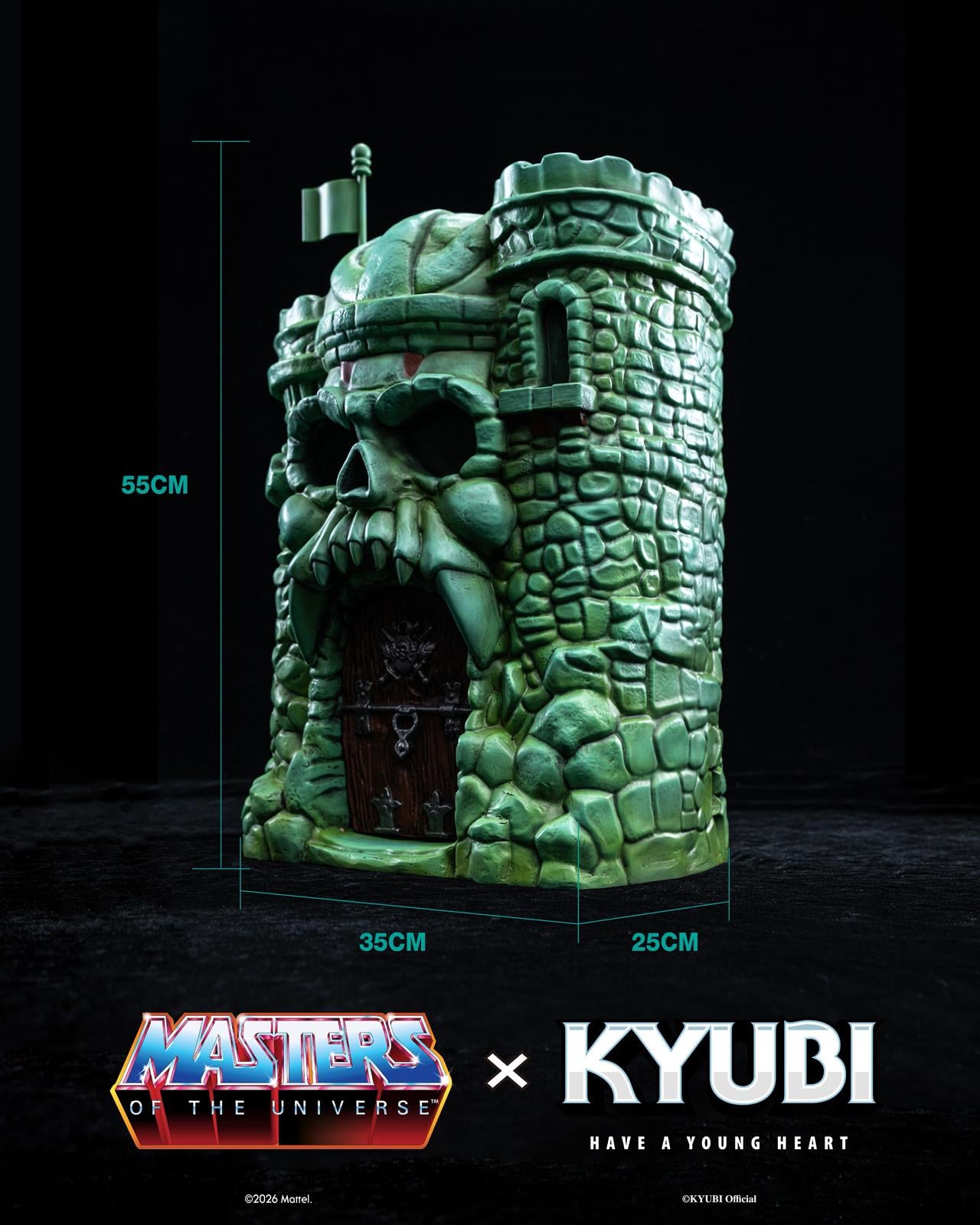 Masters of the Universe Castle Grayskull Collectible Charging Statue Gallery Image 13