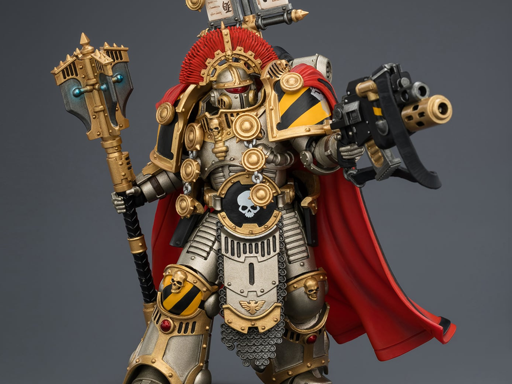 Warhammer: The Horus Heresy Iron Warriors Centurion with Heavy Power Maul and Combi-Melta 1/18 Scale Action Figure Gallery Image 1