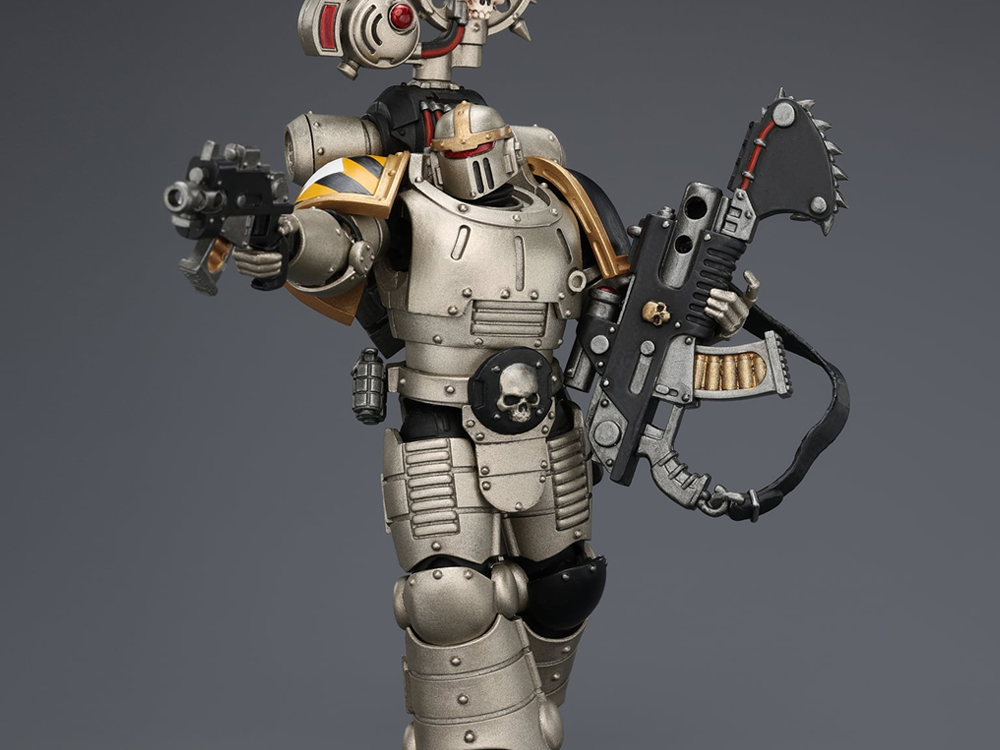 Warhammer: The Horus Heresy Iron Warriors MkII Legionary 2 with Bolter and Bolt Pistol 1/18 Scale Action Figure Gallery Image 1