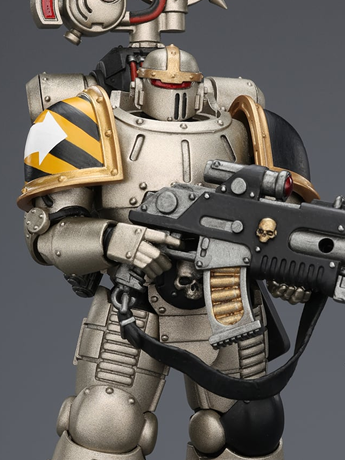 Image of Warhammer: The Horus Heresy Iron Warriors MkII Legionary 2 with Bolter and Bolt Pistol 1/18 Scale Action Figure