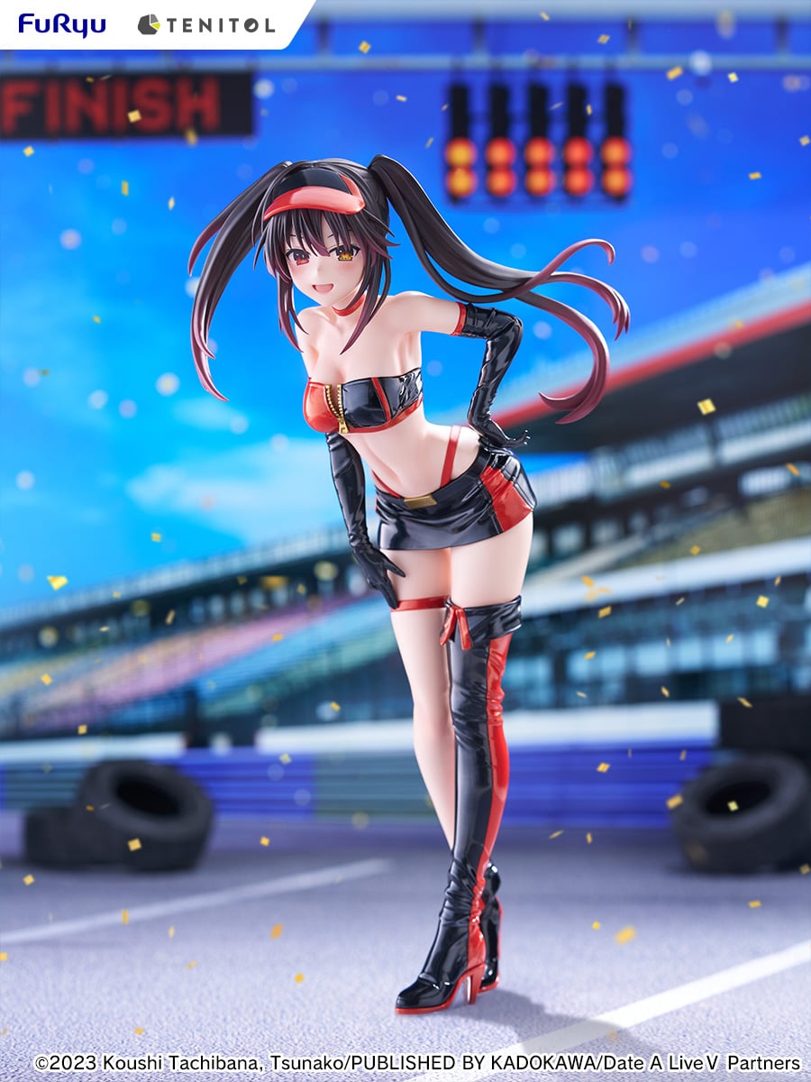 Date A Live V Tenitol Tall Kurumi Tokisaki (Race Queen Ver.) Figure Gallery Image 3