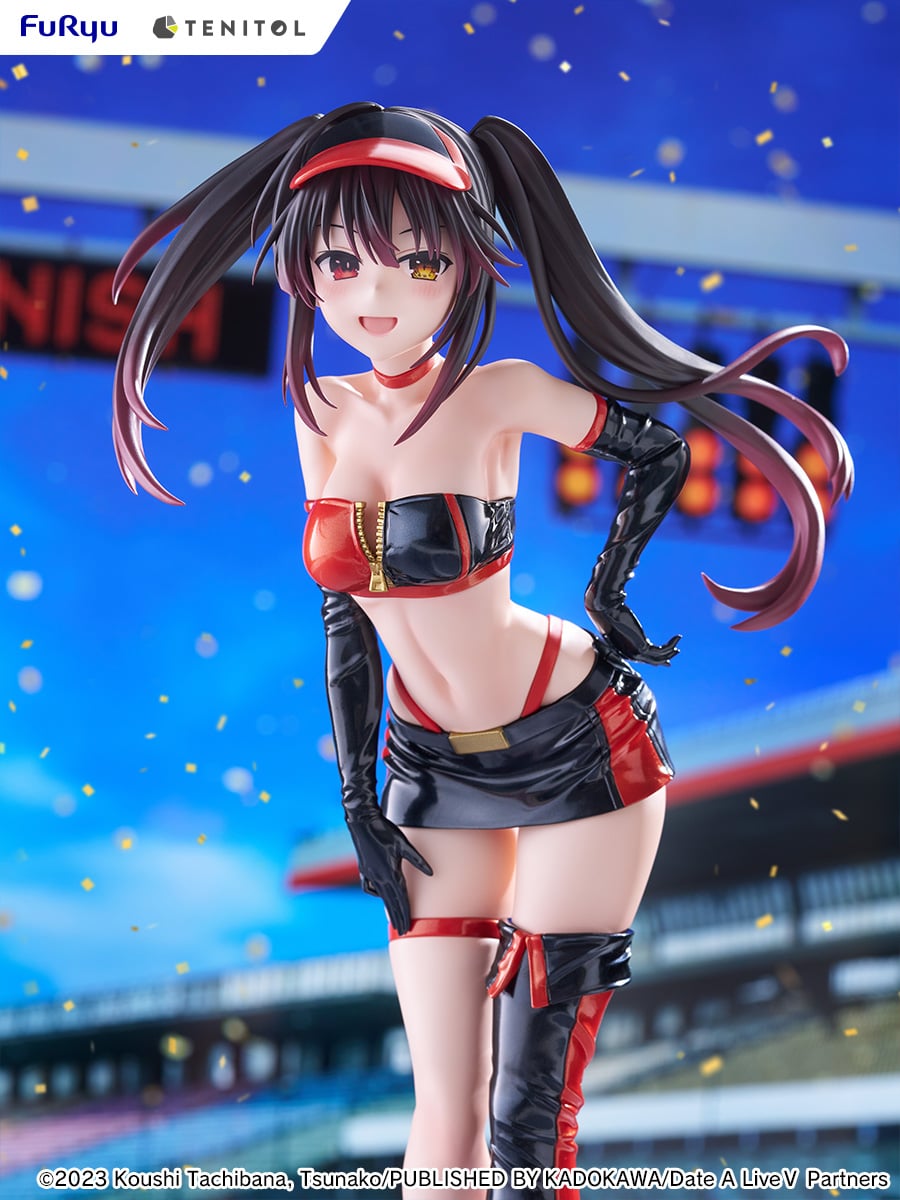 Date A Live V Tenitol Tall Kurumi Tokisaki (Race Queen Ver.) Figure Gallery Image 4