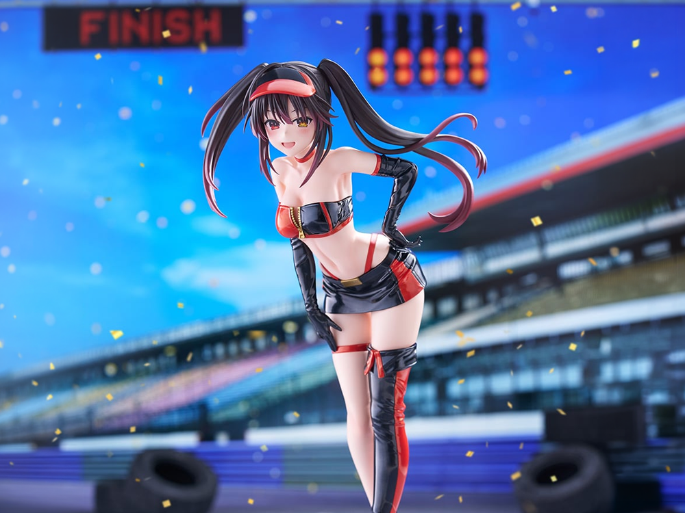 Date A Live V Tenitol Tall Kurumi Tokisaki (Race Queen Ver.) Figure Gallery Image 1