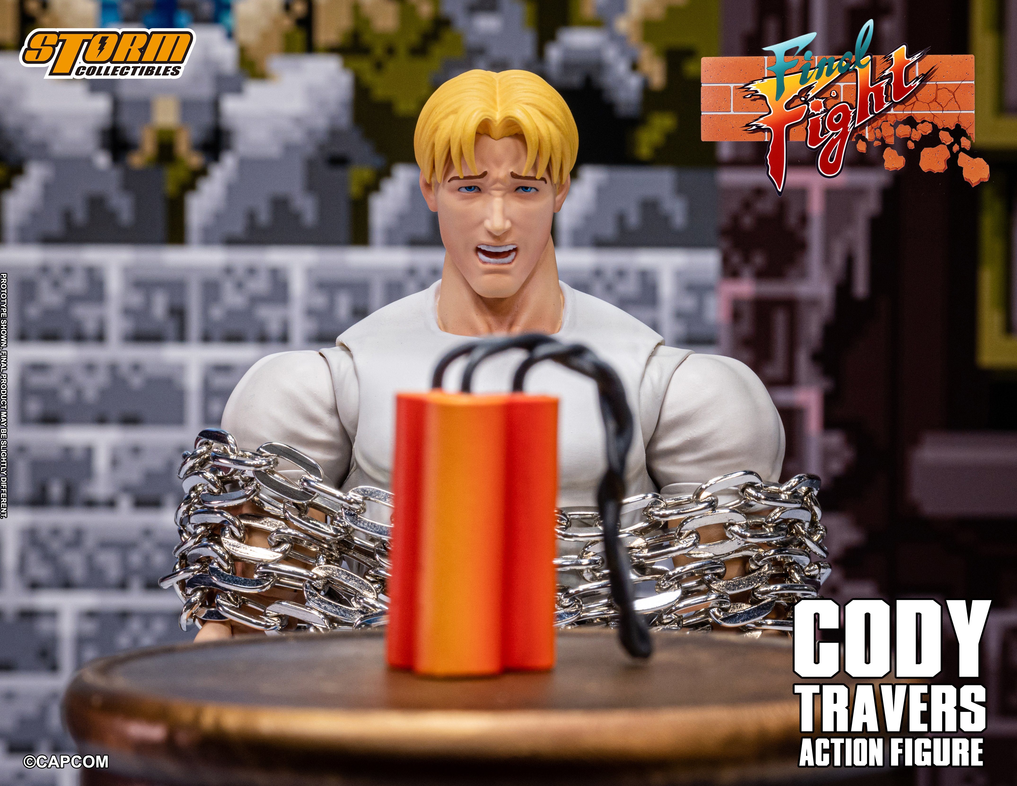 Final Fight Cody Travers 1/12 Scale Action Figure Gallery Image 17