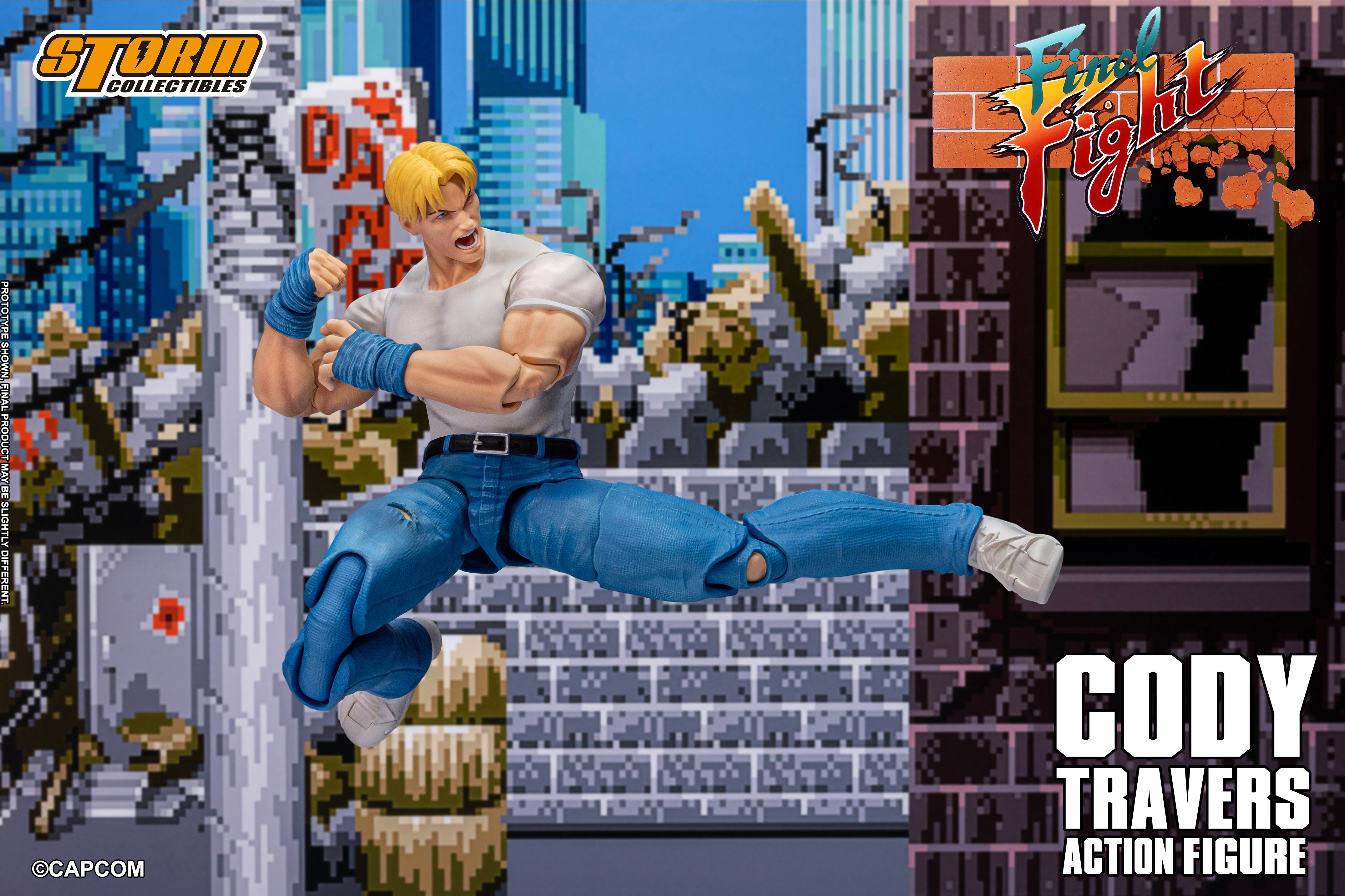 Final Fight Cody Travers 1/12 Scale Action Figure Gallery Image 15