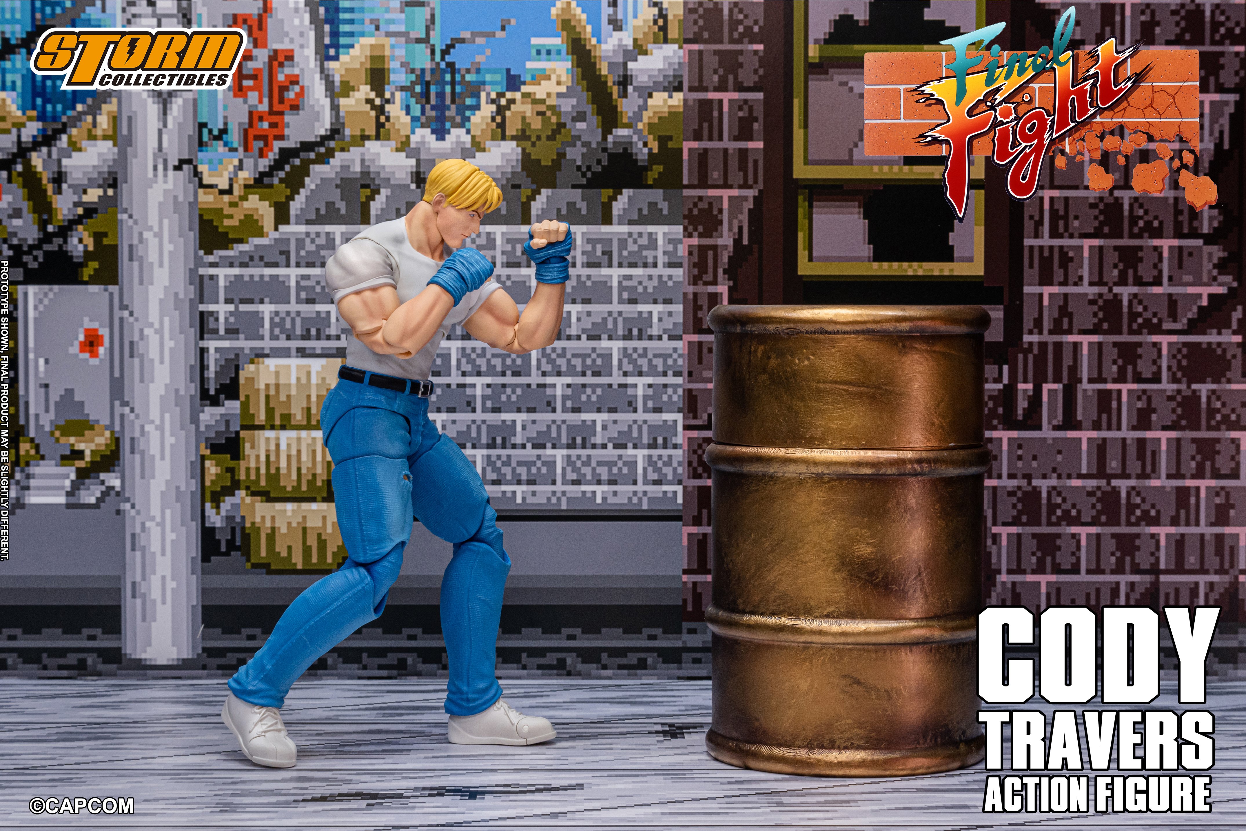 Final Fight Cody Travers 1/12 Scale Action Figure Gallery Image 8