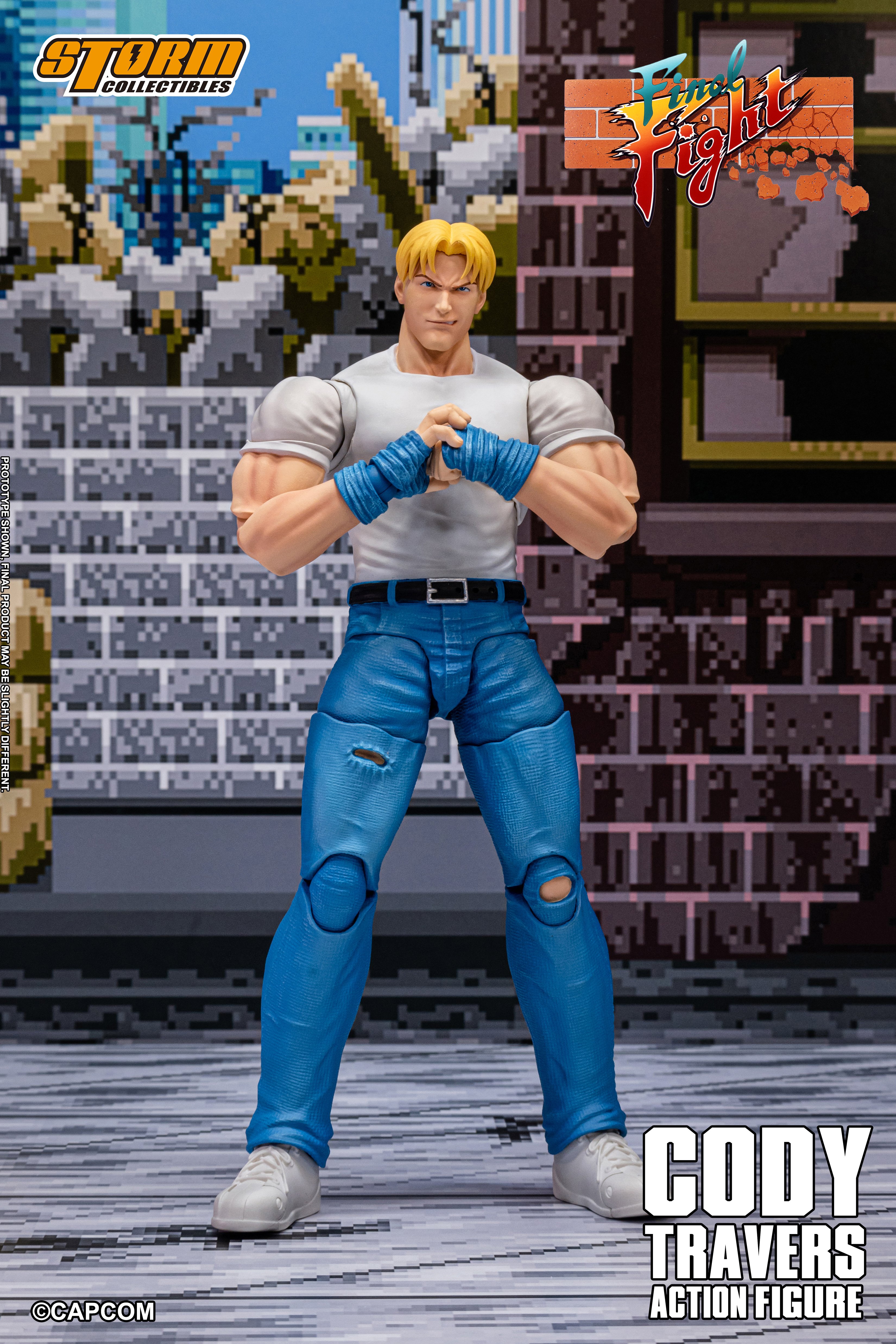 Final Fight Cody Travers 1/12 Scale Action Figure Gallery Image 4