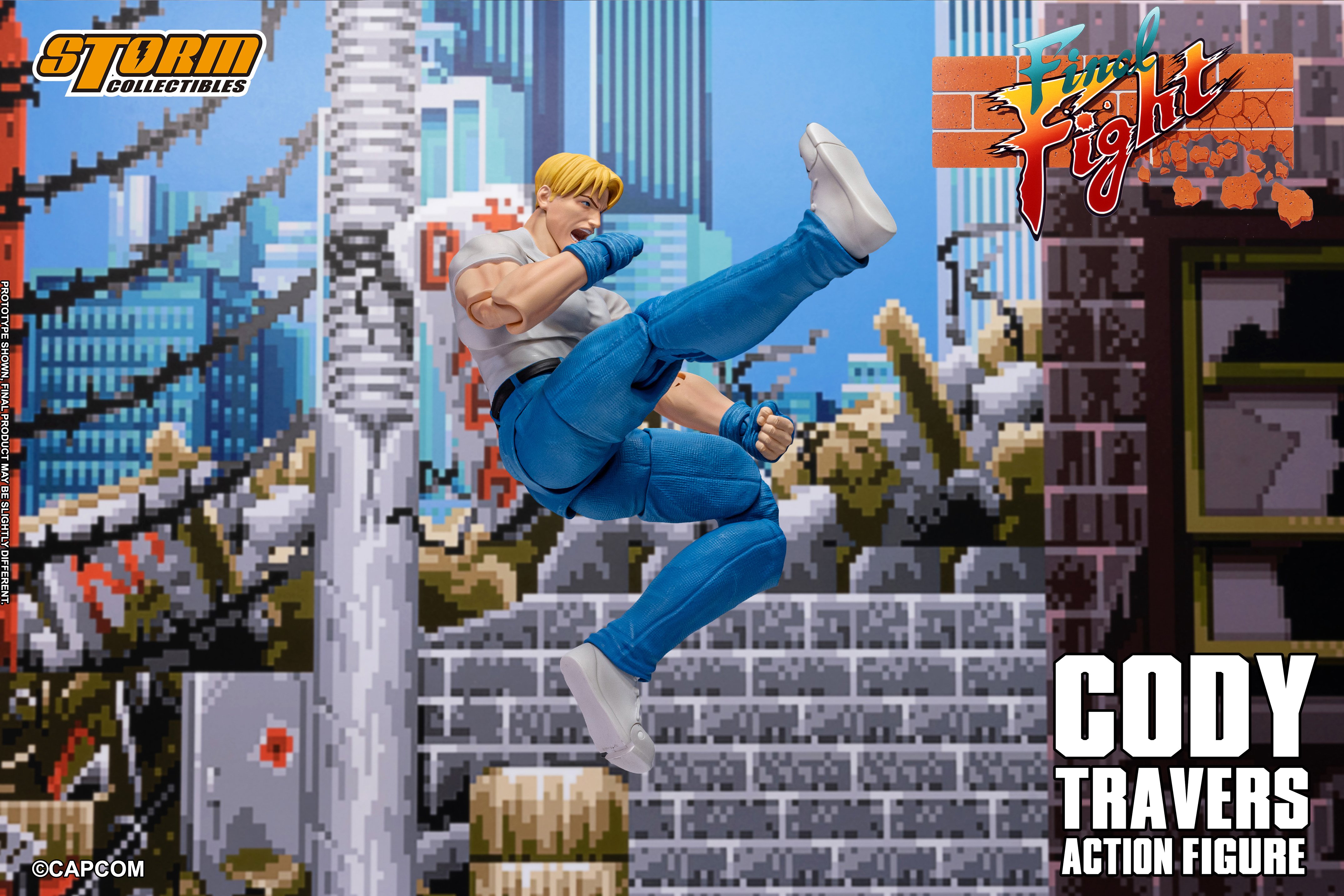 Final Fight Cody Travers 1/12 Scale Action Figure Gallery Image 13