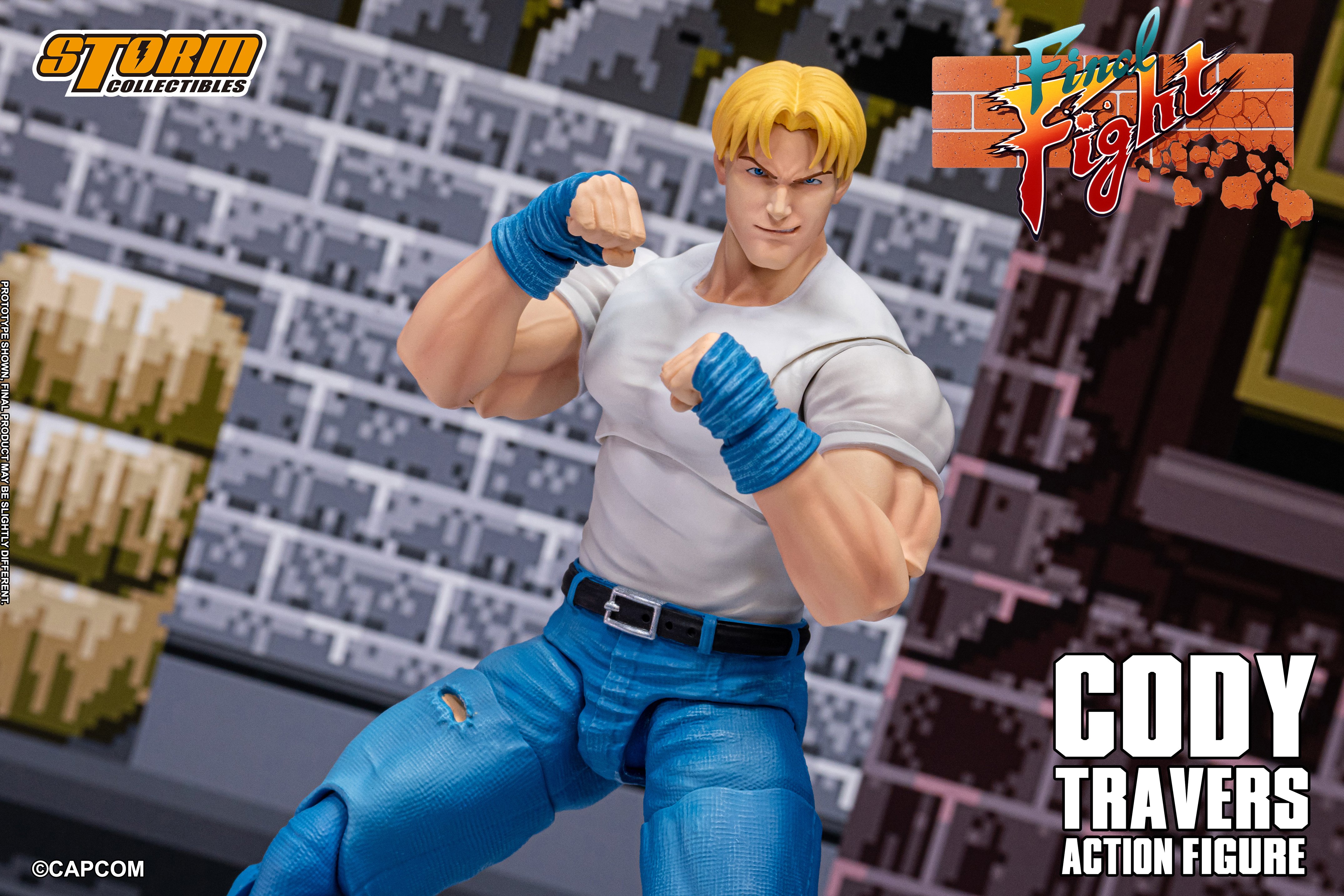 Final Fight Cody Travers 1/12 Scale Action Figure Gallery Image 7