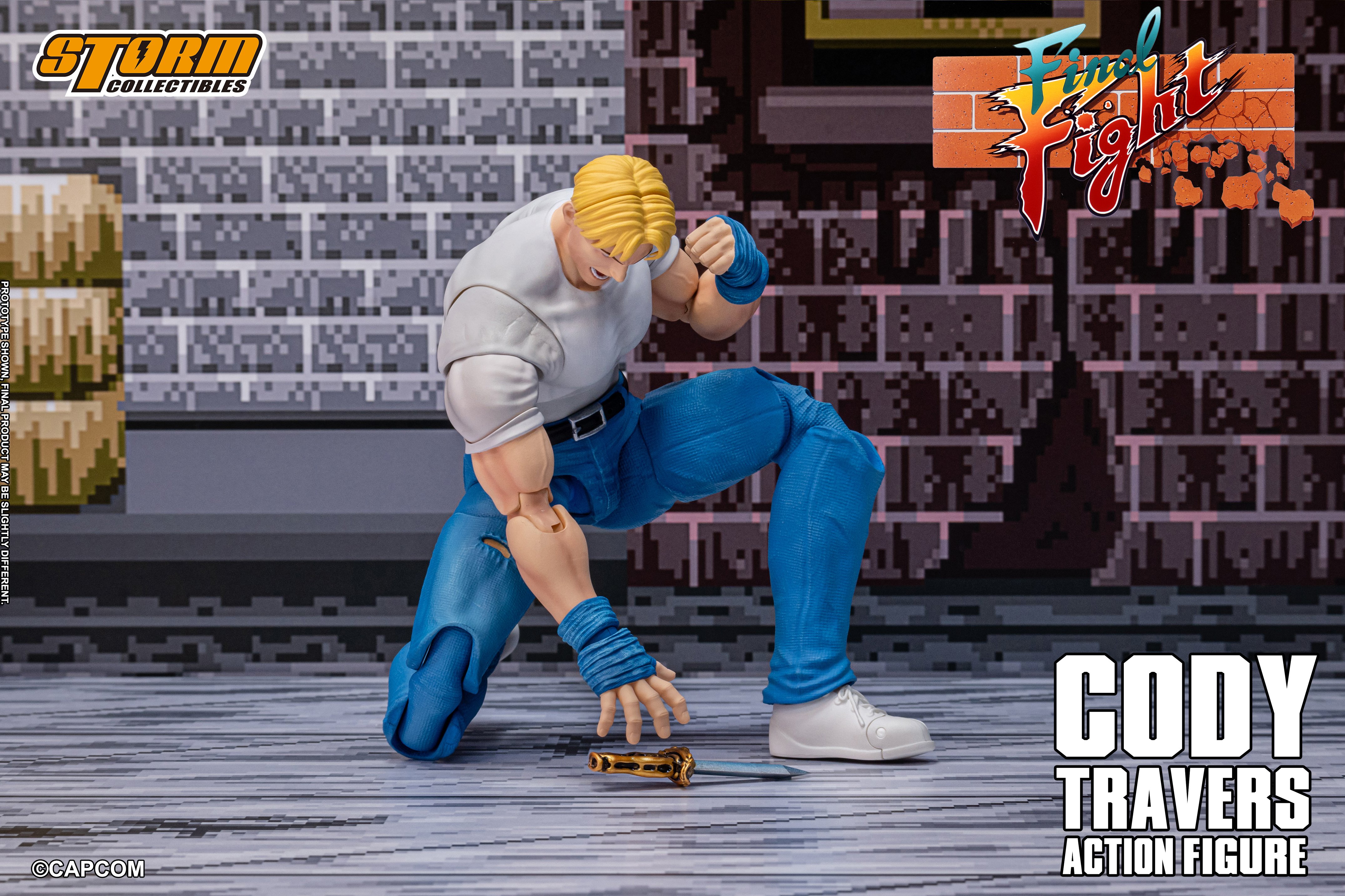 Final Fight Cody Travers 1/12 Scale Action Figure Gallery Image 11
