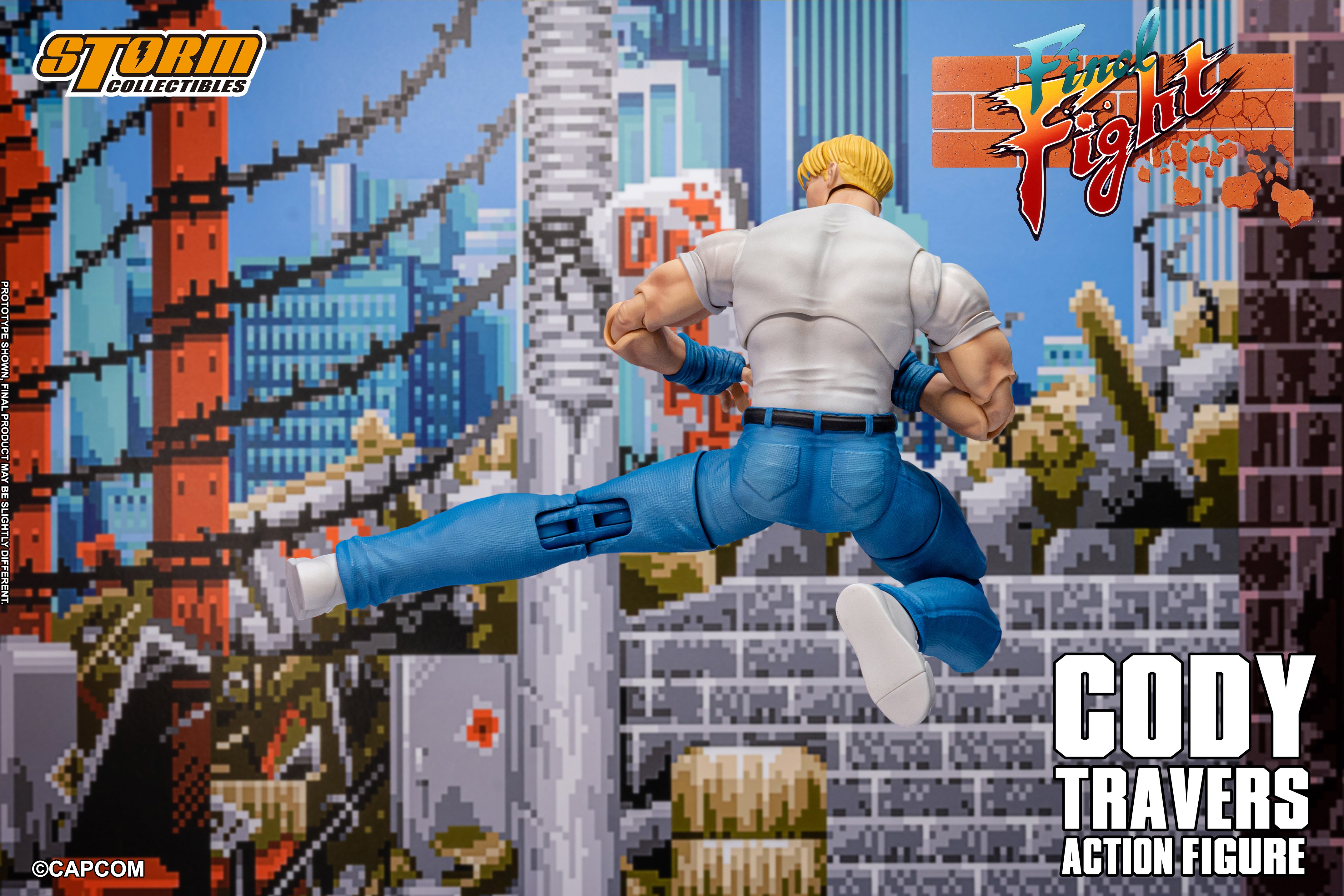 Final Fight Cody Travers 1/12 Scale Action Figure Gallery Image 16