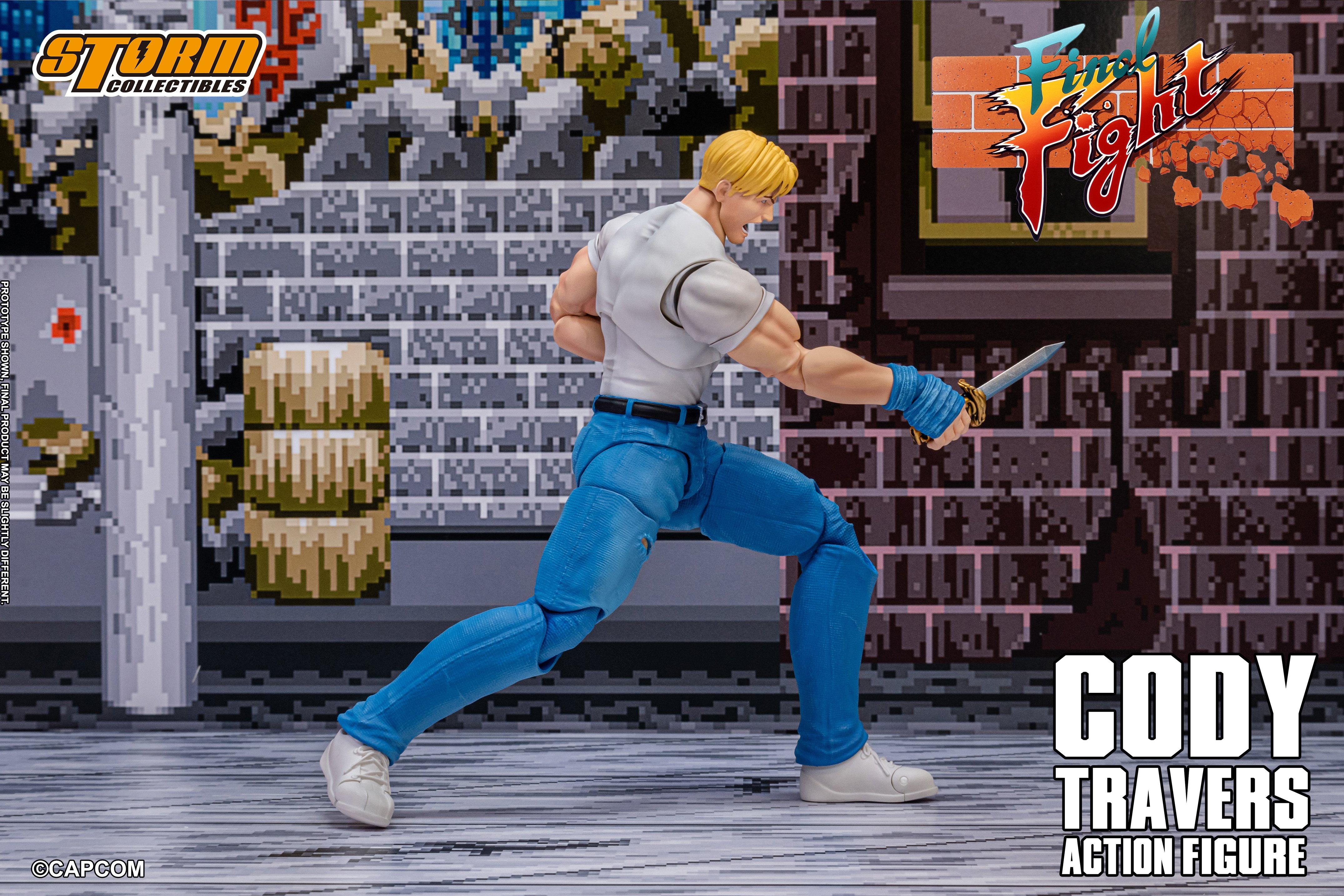 Final Fight Cody Travers 1/12 Scale Action Figure Gallery Image 14