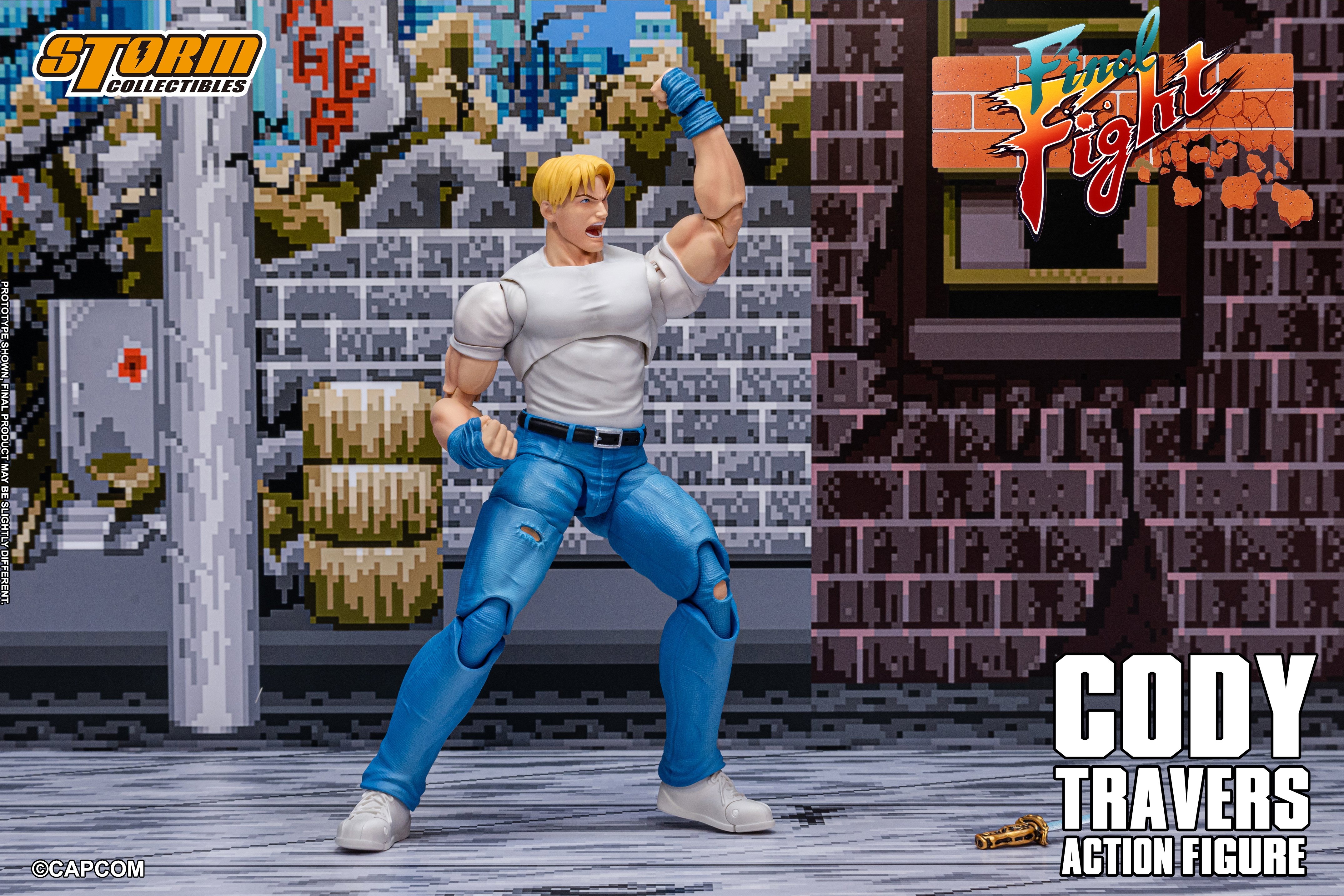 Final Fight Cody Travers 1/12 Scale Action Figure Gallery Image 9
