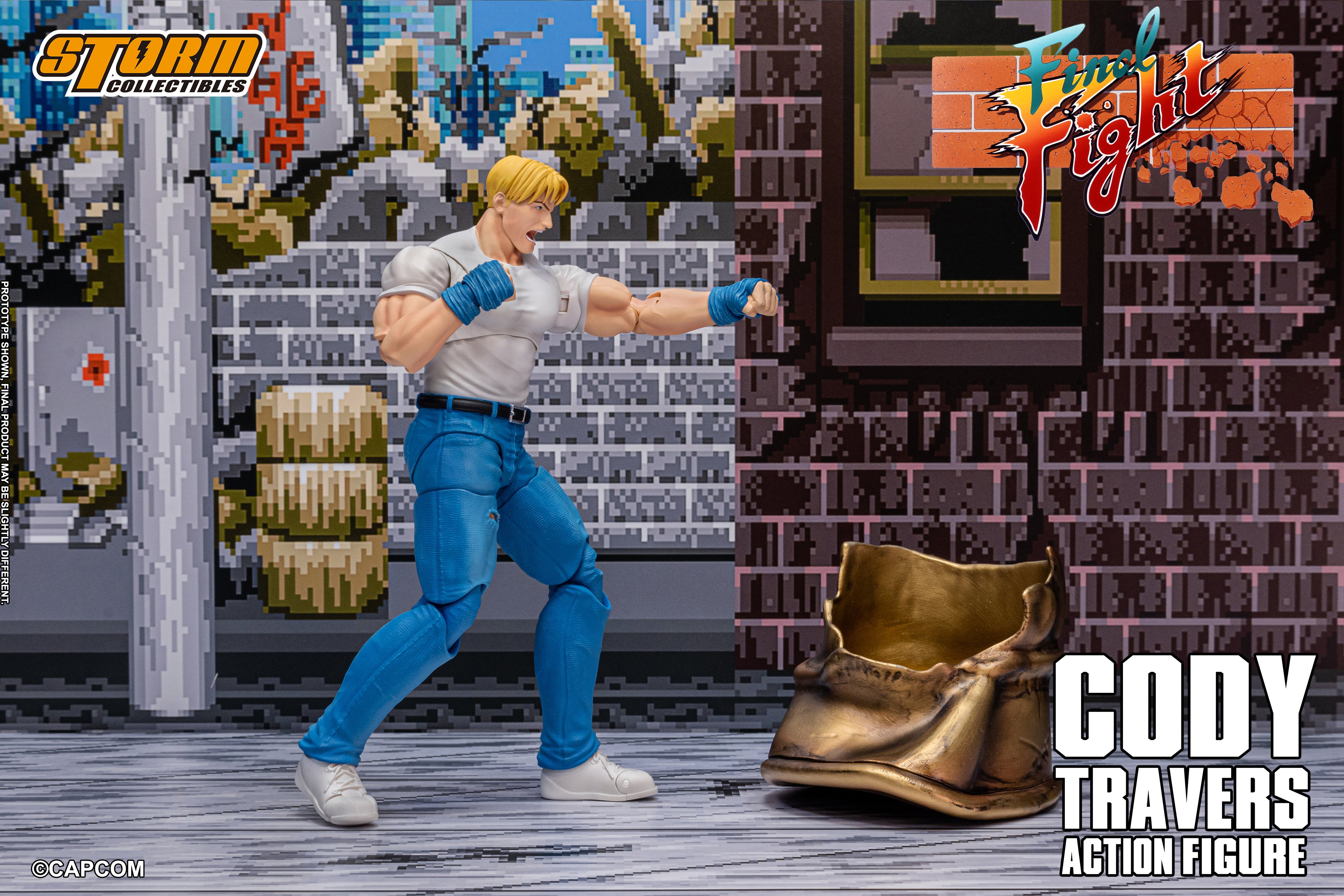 Final Fight Cody Travers 1/12 Scale Action Figure Gallery Image 10