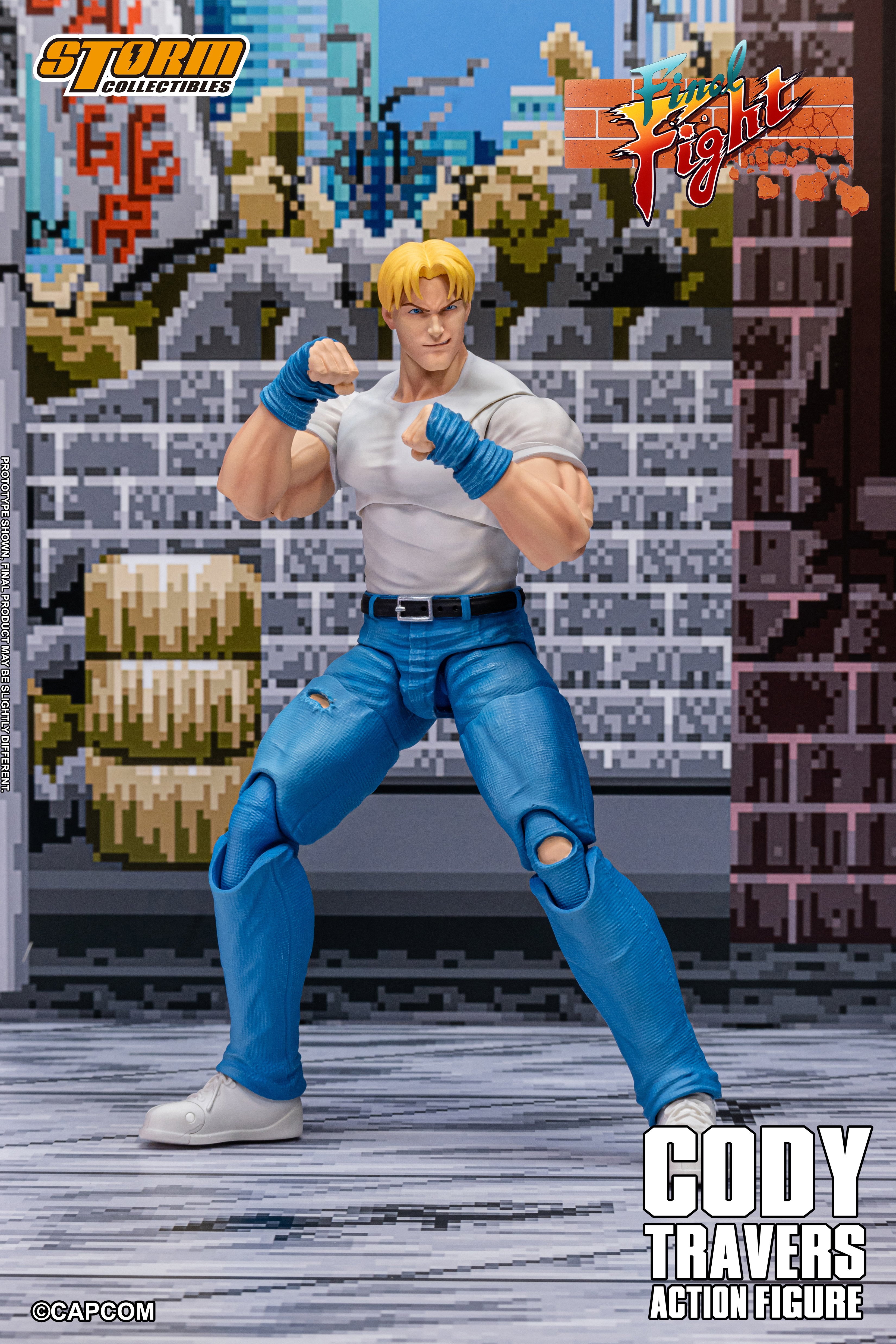 Final Fight Cody Travers 1/12 Scale Action Figure Gallery Image 5