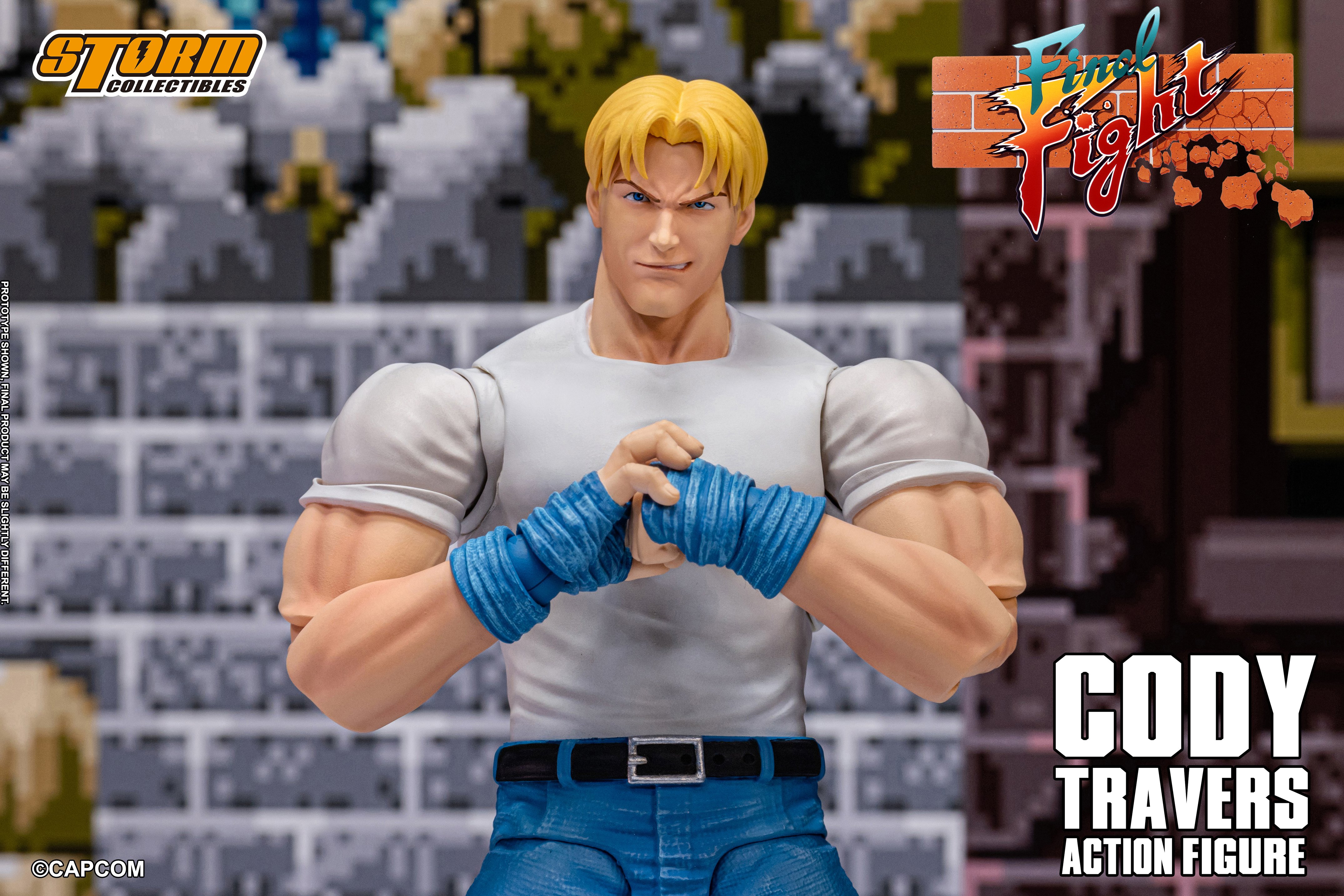 Final Fight Cody Travers 1/12 Scale Action Figure Gallery Image 6