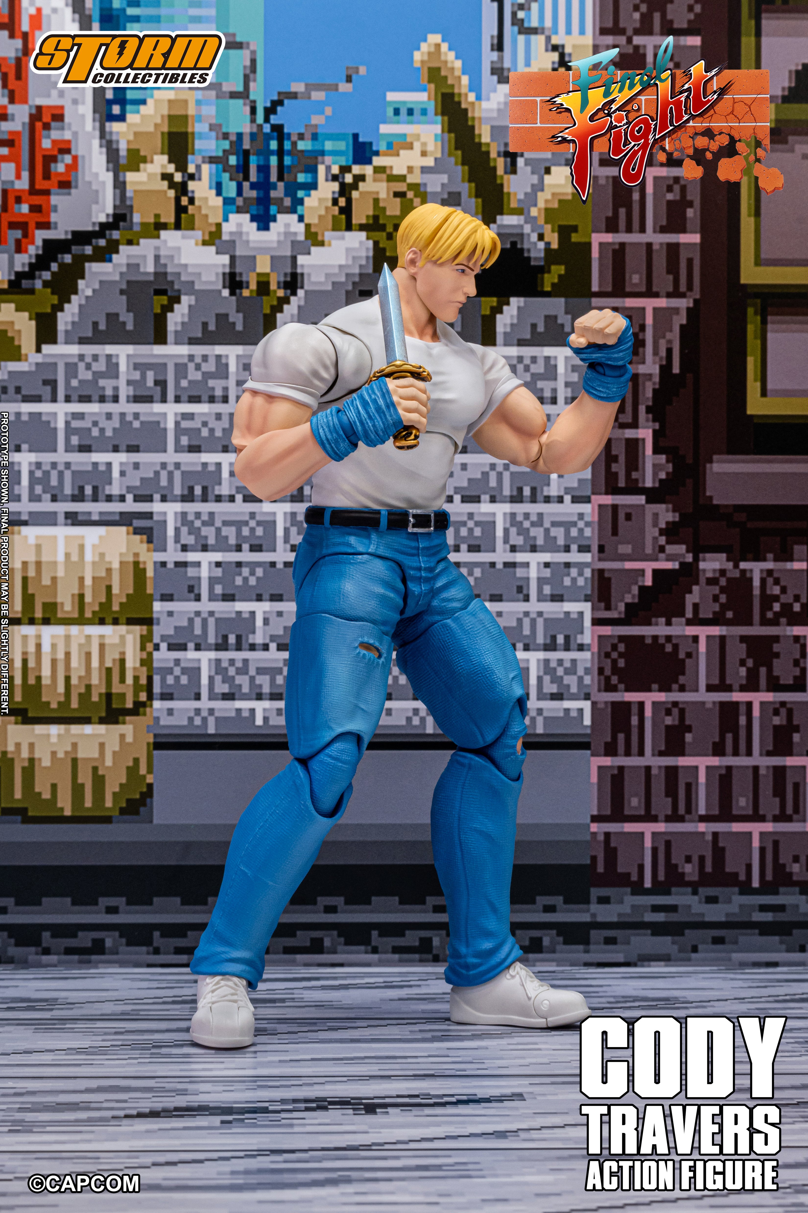 Final Fight Cody Travers 1/12 Scale Action Figure Gallery Image 12