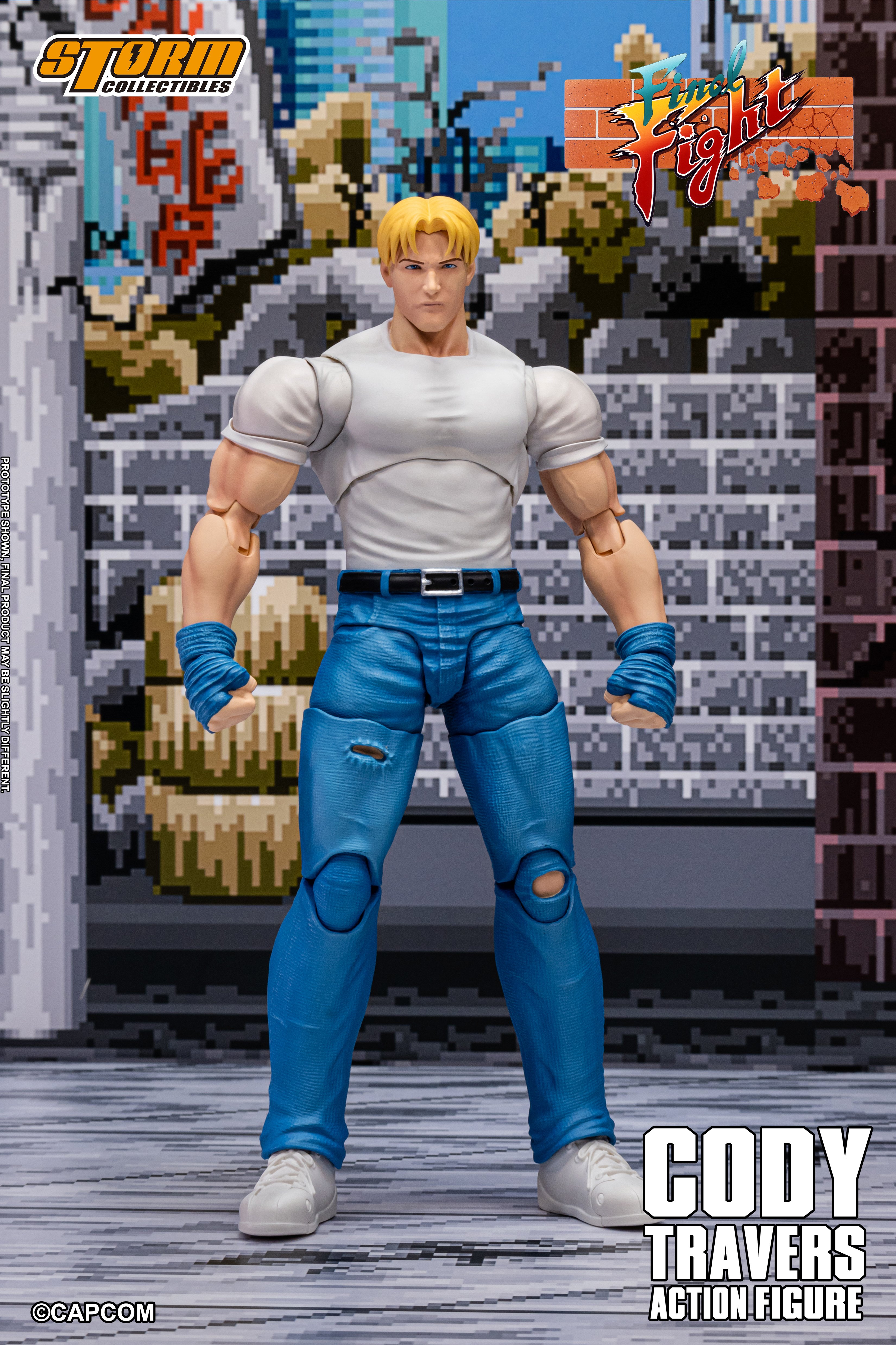 Final Fight Cody Travers 1/12 Scale Action Figure Gallery Image 3