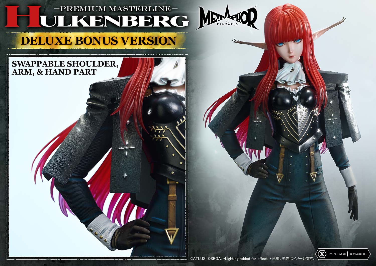 Metaphor: ReFantazio Premium Masterline Hulkenberg (Deluxe Bonus Ver.) 1/4 Scale Limited Edition Statue Gallery Image 3