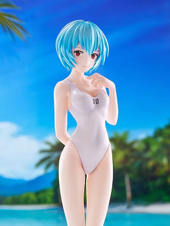 Image of Rebuild of Evangelion Pop Up Parade L Beach Queens Rei Ayanami (One-Piece Style)