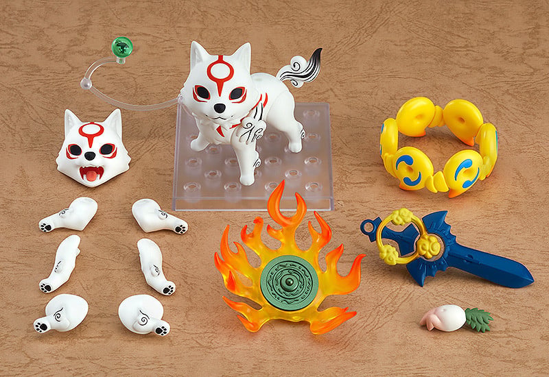 Okami Nendoroid No.1365 Amaterasu (DX Ver.) (Reissue) Gallery Image 12
